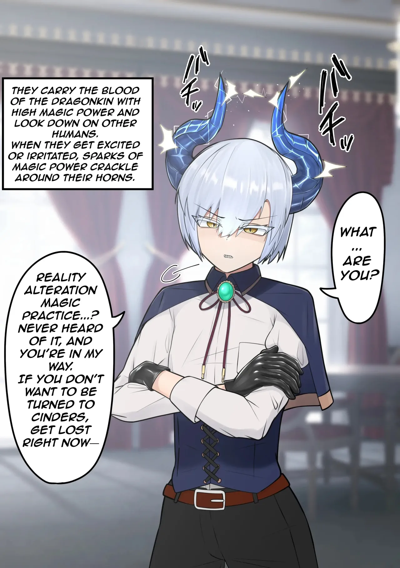 [Stain-Goat]Reality-Warping Gender Swap Magic Page 1