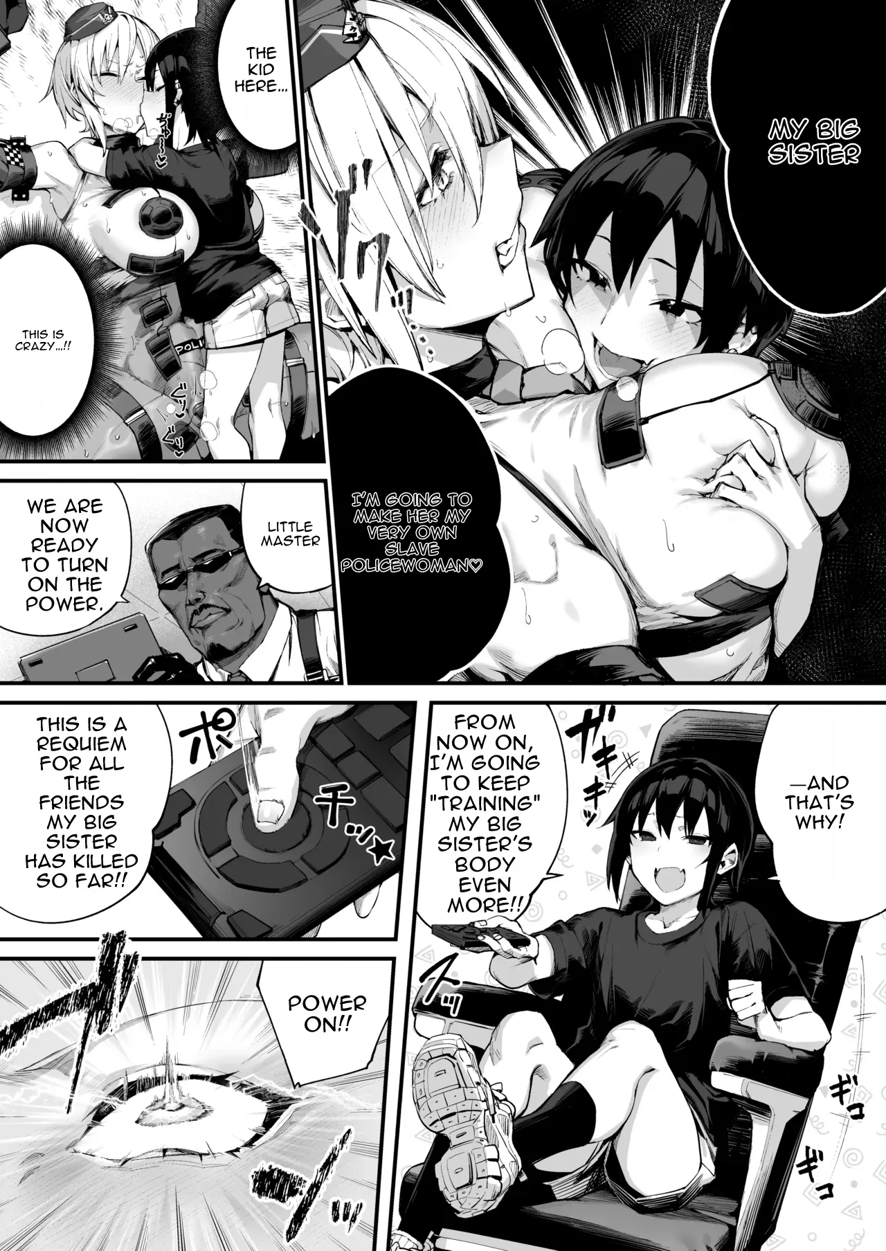 [Kanzeu Bugyo (Kanzeu)]SHOTA ❤ ONE POLICE 24JI !! MITCHAKU 《 The Story of How the Amazing Thicc Detective Is Pleasure-Trained by a Pretty Shota 》[Digital] [English] Page 14
