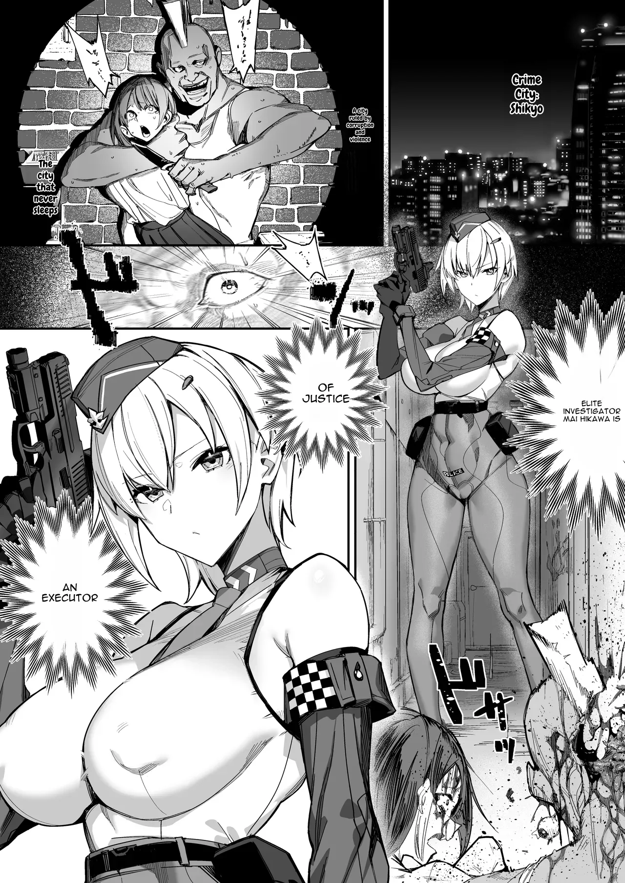 [Kanzeu Bugyo (Kanzeu)]SHOTA ❤ ONE POLICE 24JI !! MITCHAKU 《 The Story of How the Amazing Thicc Detective Is Pleasure-Trained by a Pretty Shota 》[Digital] [English] Page 2