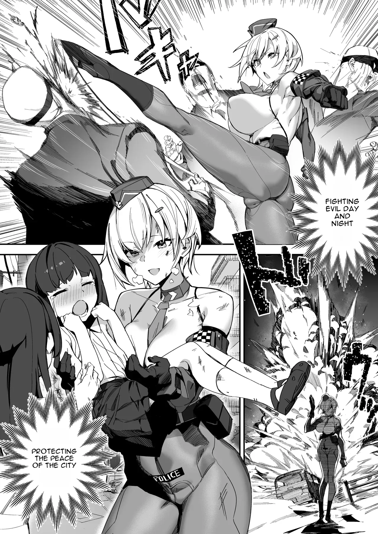 [Kanzeu Bugyo (Kanzeu)]SHOTA ❤ ONE POLICE 24JI !! MITCHAKU 《 The Story of How the Amazing Thicc Detective Is Pleasure-Trained by a Pretty Shota 》[Digital] [English] Page 3