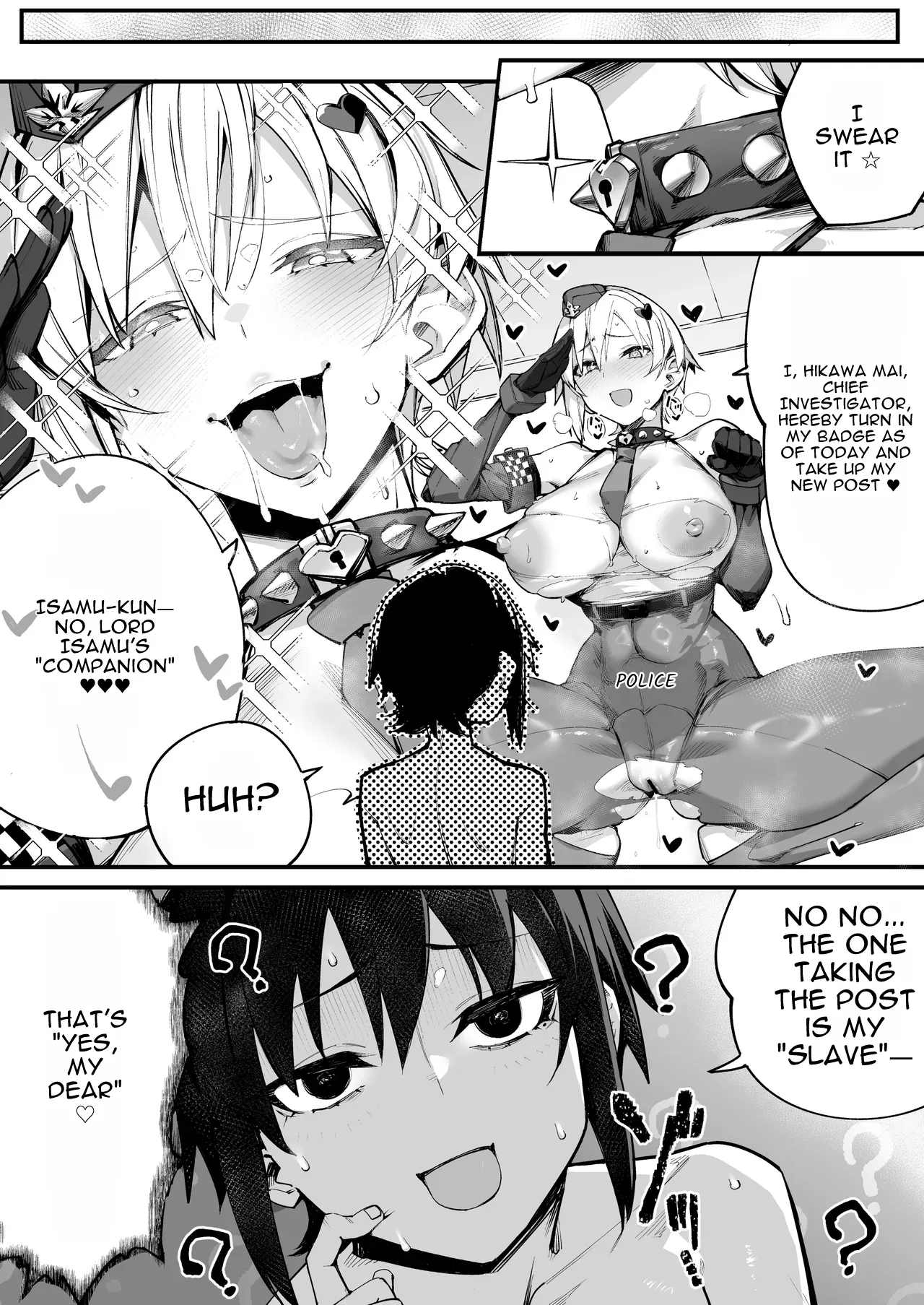 [Kanzeu Bugyo (Kanzeu)]SHOTA ❤ ONE POLICE 24JI !! MITCHAKU 《 The Story of How the Amazing Thicc Detective Is Pleasure-Trained by a Pretty Shota 》[Digital] [English] Page 41