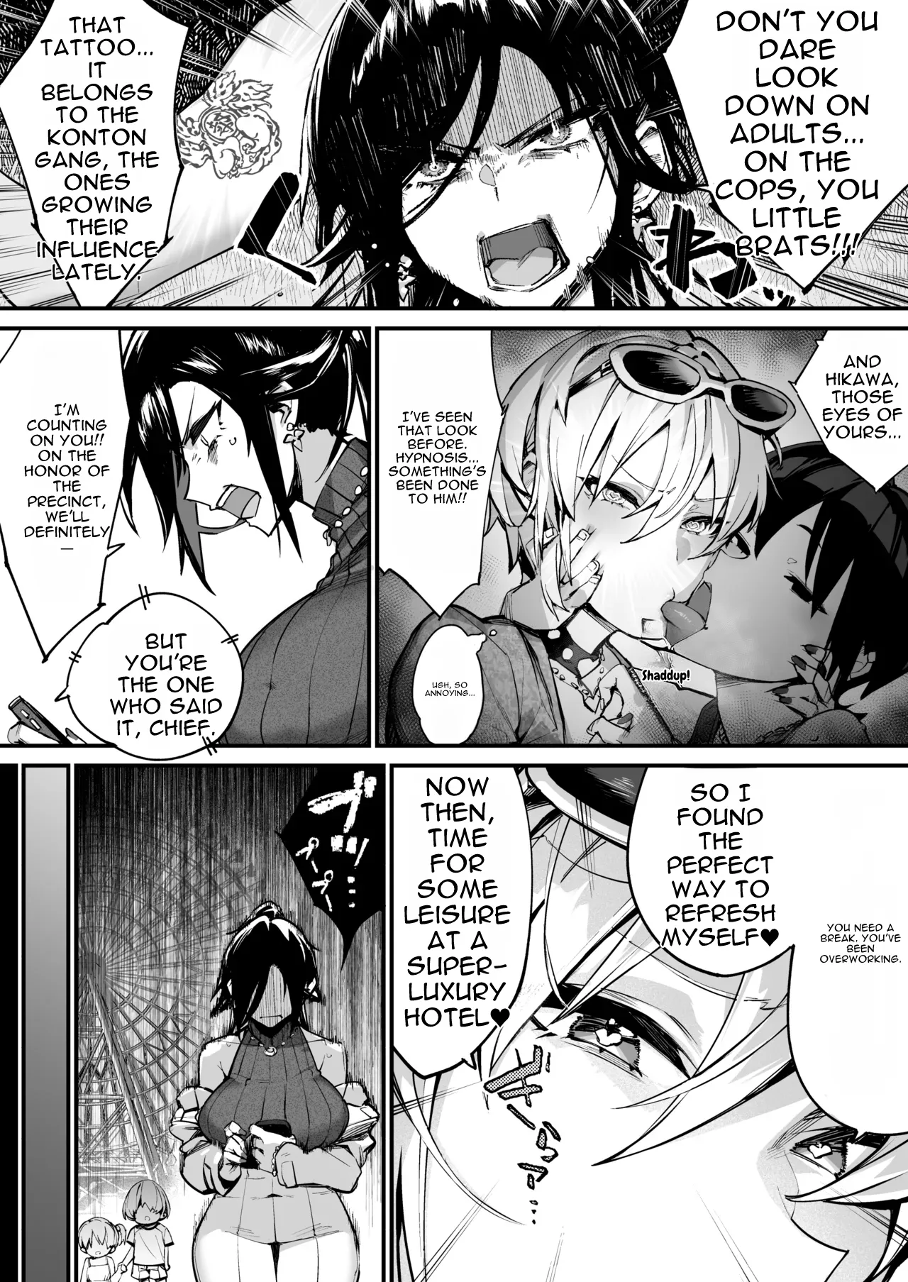 [Kanzeu Bugyo (Kanzeu)]SHOTA ❤ ONE POLICE 24JI !! MITCHAKU 《 The Story of How the Amazing Thicc Detective Is Pleasure-Trained by a Pretty Shota 》[Digital] [English] Page 55