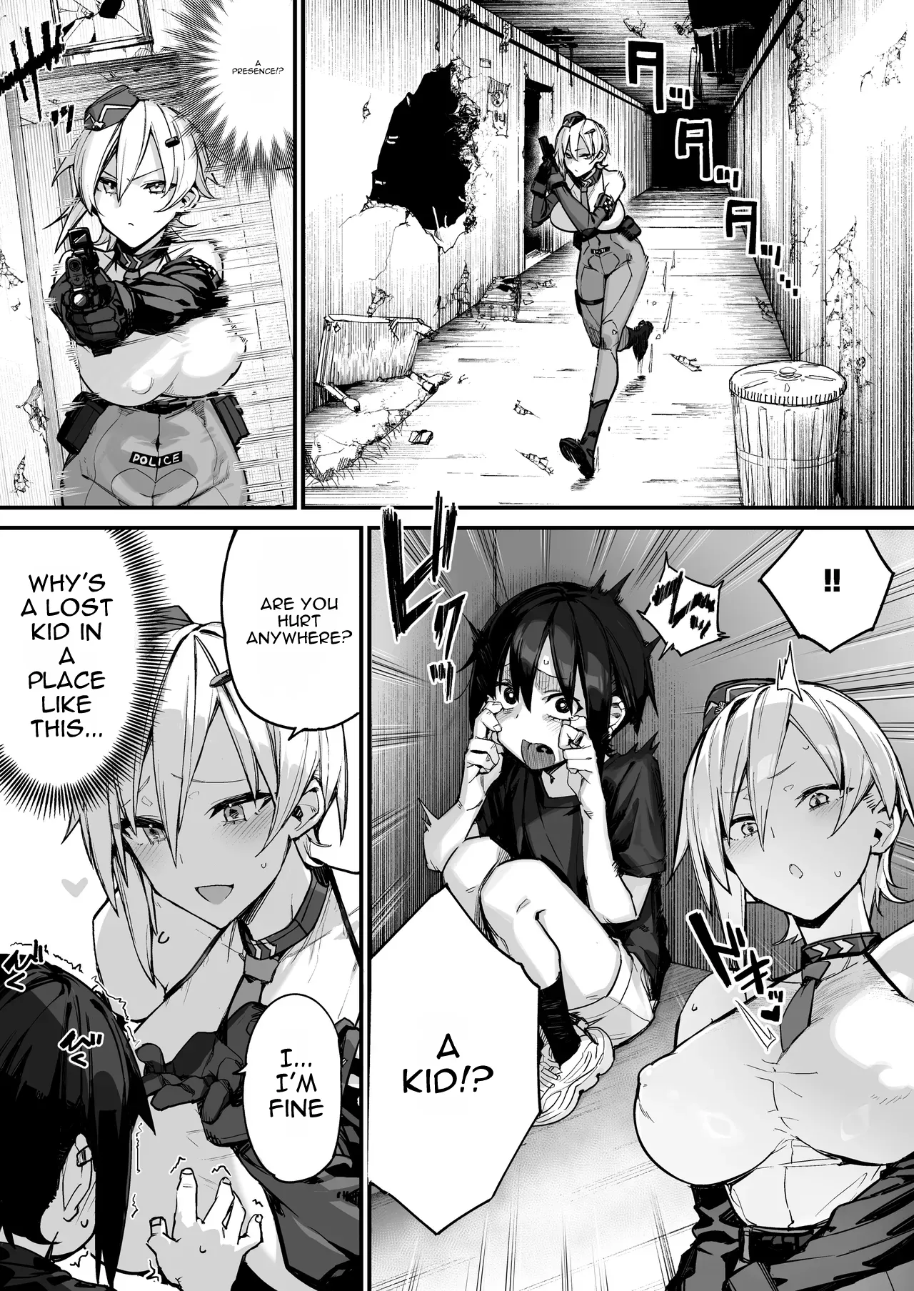 [Kanzeu Bugyo (Kanzeu)]SHOTA ❤ ONE POLICE 24JI !! MITCHAKU 《 The Story of How the Amazing Thicc Detective Is Pleasure-Trained by a Pretty Shota 》[Digital] [English] Page 8