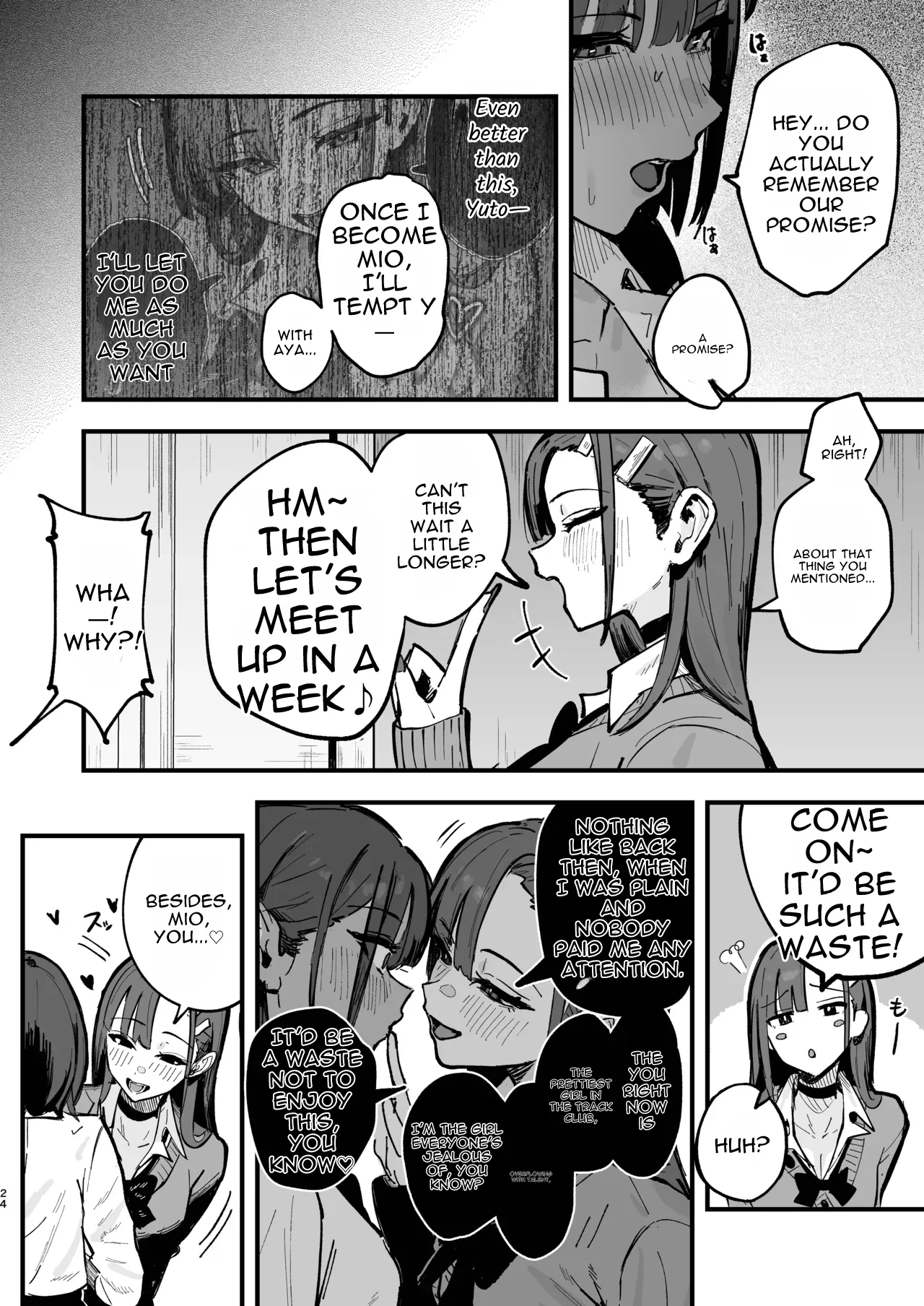 [Hachi Hacchi (Hee Hachi)]Shinjinsei ~Rikujoubu Joshi Hen~ | New Life ~Track Team Girls Arc~[English] Page 23