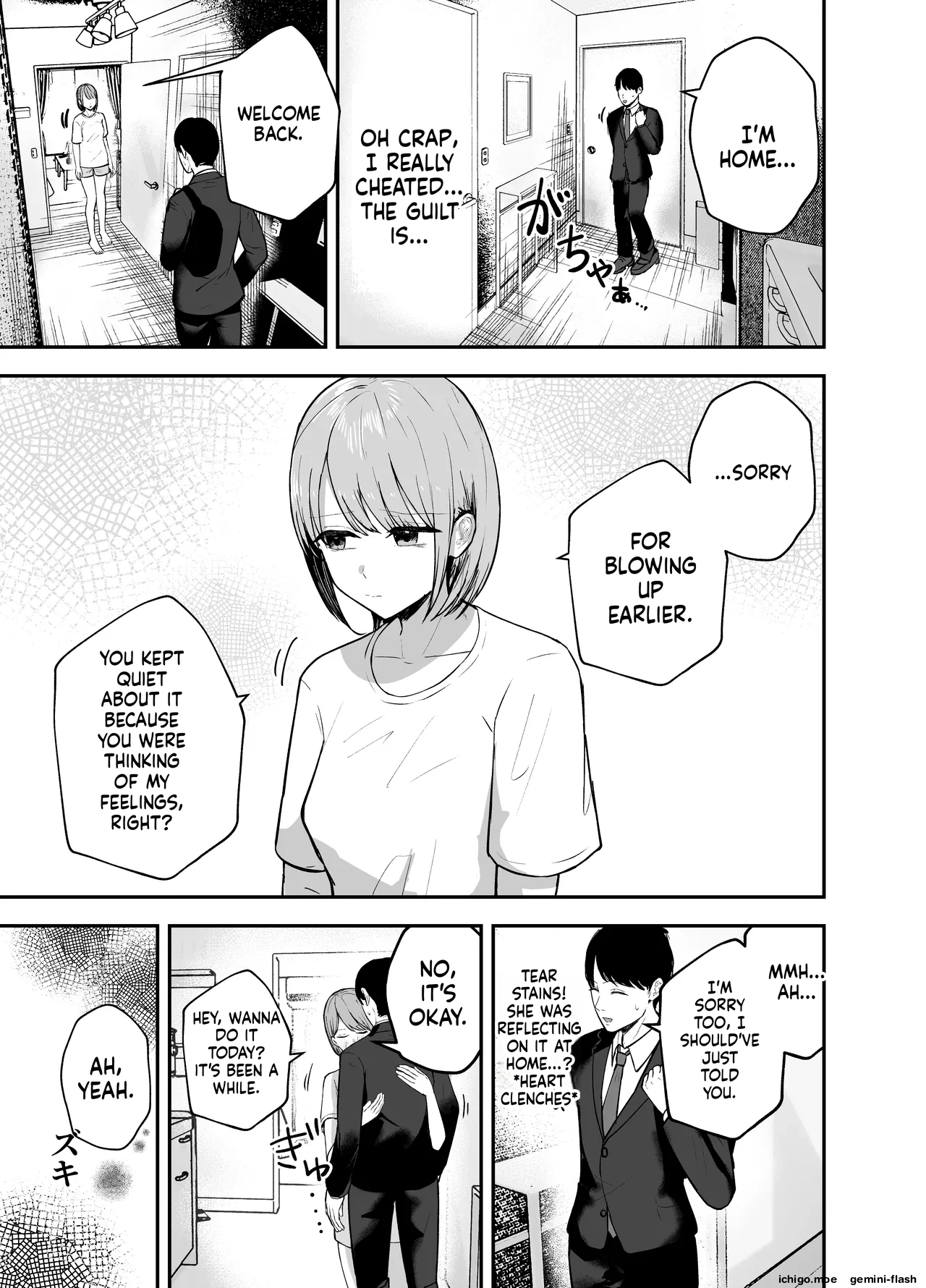 [Baketsu Purin]"Omae ga Futta InCha Onna, Ima ja Followers Hyakuman-nin Goe no Bakunyuu Gravure Idol dazo? w" —Kanojo no Iru Ore o Muchimuchi Bakunyuu Body de Yuuwaku shite kite Gyaku NTR— Page 46