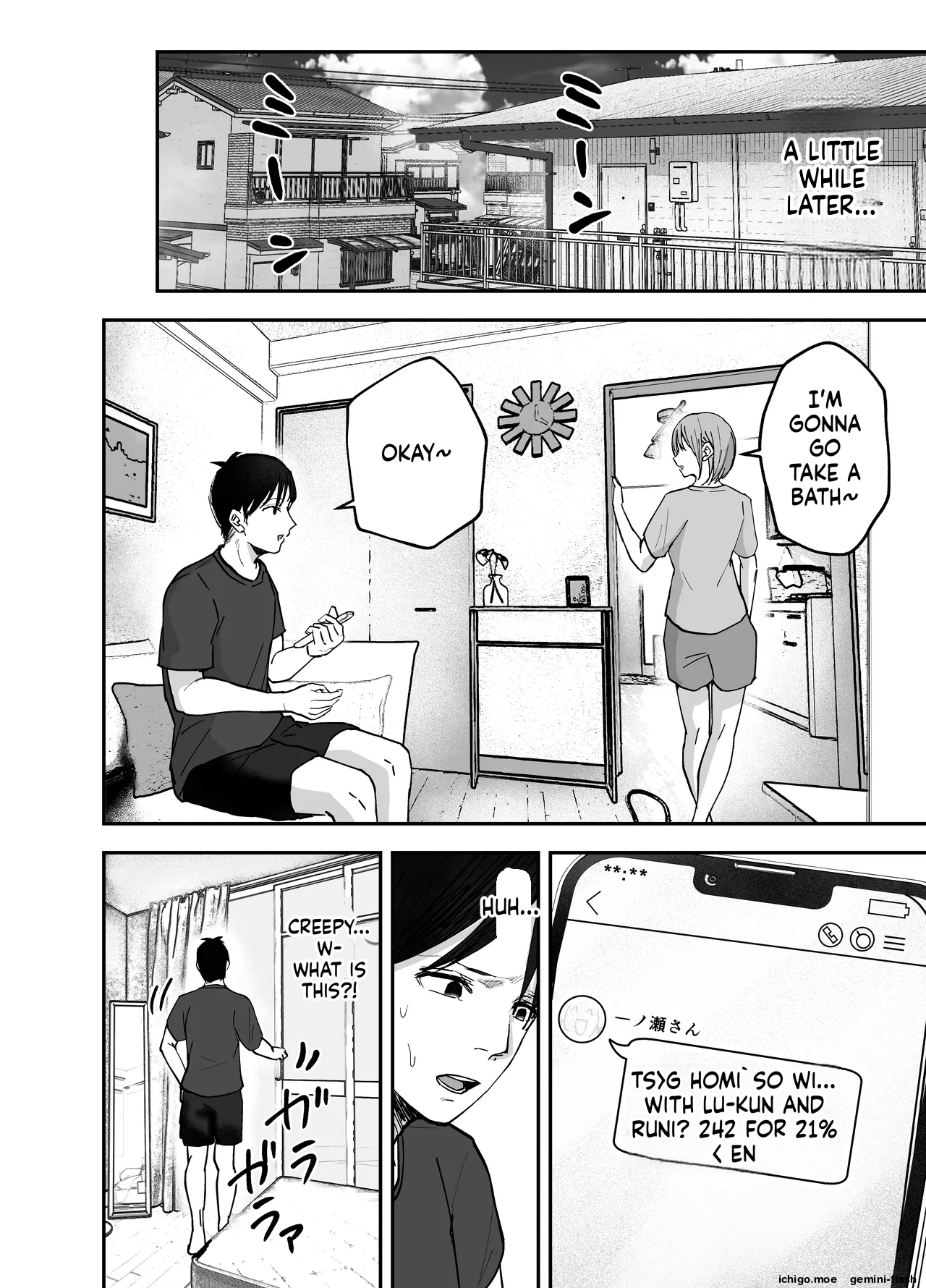 [Baketsu Purin]"Omae ga Futta InCha Onna, Ima ja Followers Hyakuman-nin Goe no Bakunyuu Gravure Idol dazo? w" 2 —Kanojo no Iru Ore o Muchimuchi Bakunyuu Body de Yuuwaku shite kite Gyaku NTR— Page 71