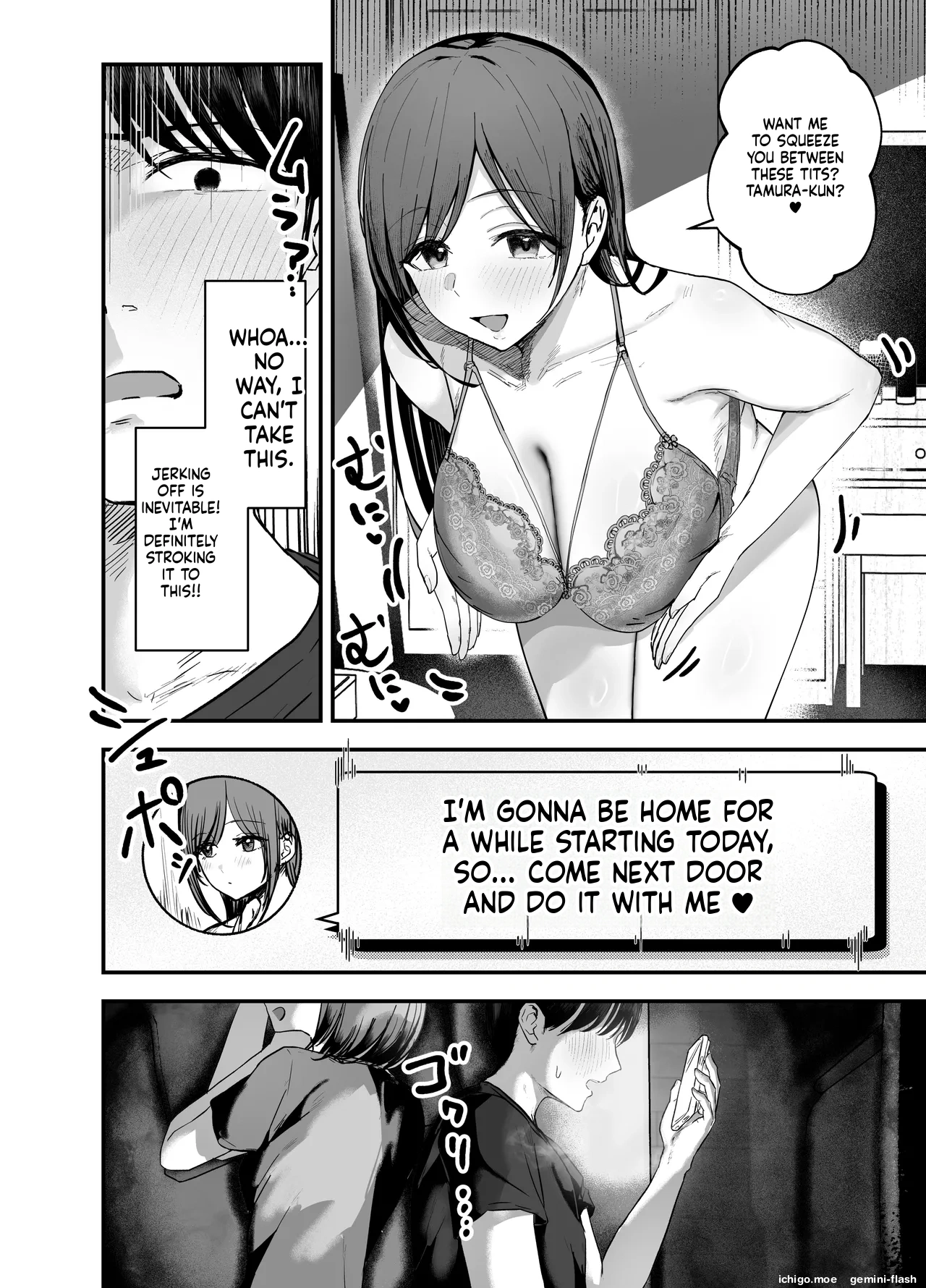 [Baketsu Purin]"Omae ga Futta InCha Onna, Ima ja Followers Hyakuman-nin Goe no Bakunyuu Gravure Idol dazo? w" 3 —Kanojo no Iru Ore o Muchimuchi Bakunyuu Body de Yuuwaku shite kite Gyaku NTR—[Digital] Page 11