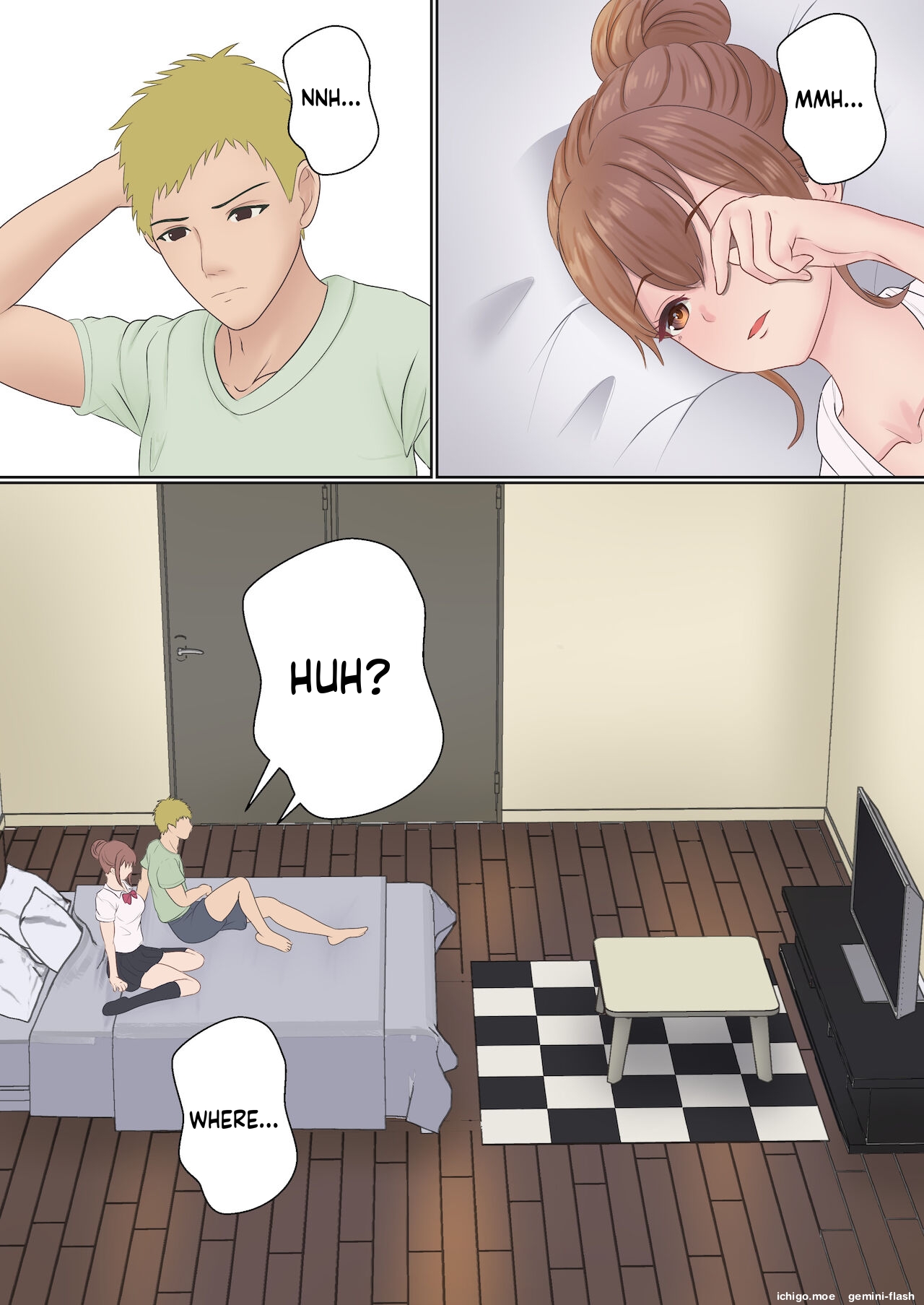 [Sanbalkin]Boku no Kanojo ga Aniki to, Sex shinai to Derenai Heya ni Tojikomerareta Page 11