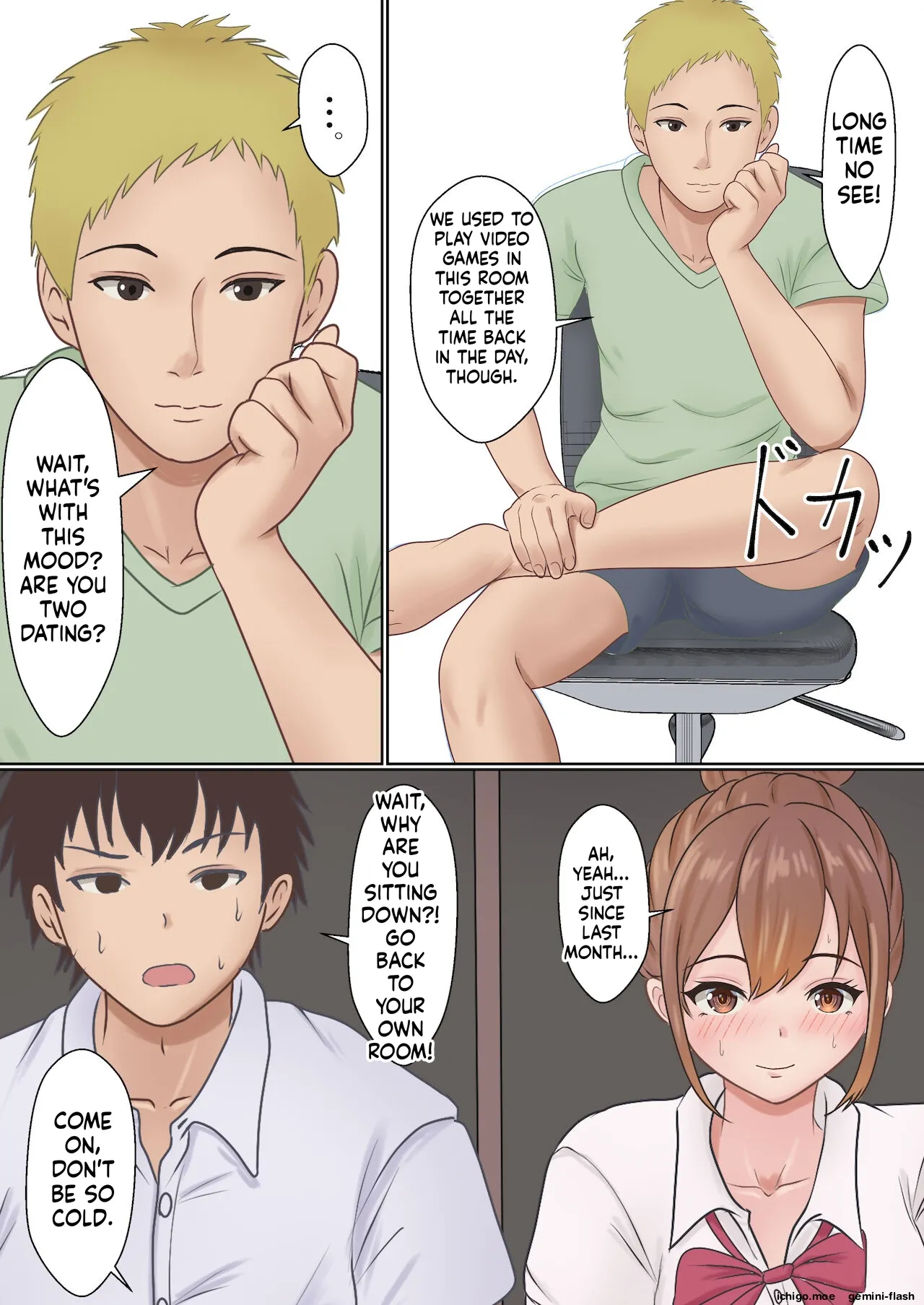 [Sanbalkin]Boku no Kanojo ga Aniki to, Sex shinai to Derenai Heya ni Tojikomerareta Page 6