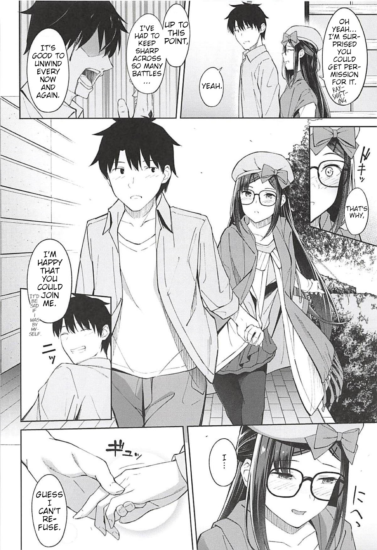 (C94) [piropiro-GO (Umihotaru Harumare)]Hikikomori Hime no Odekake Date | Taking Hikkikomori Hime on a Date(Fate/Grand Order) [English] Page 3