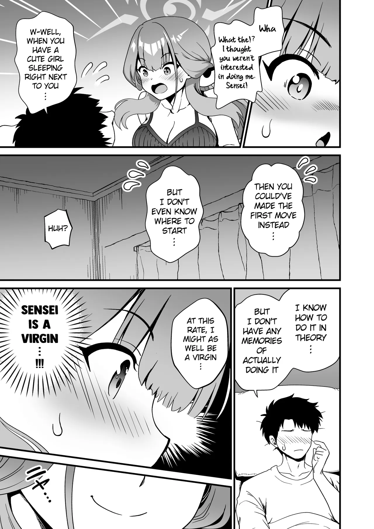 [URAN-FACTORY (URAN)]Sensei no Soushitsu | Sensei's Loss(Blue Archive) [English] [Digital] Page 9