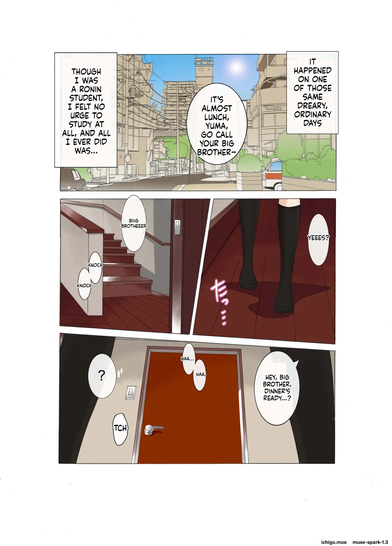 [Fuuga]Hatsujou Kazoku x Oneechan ga Onanie Tetsudatte Ageru | My Big Sister Helps Me Masturbate: The Lewd Family in Heat Chapter[English] Page 3