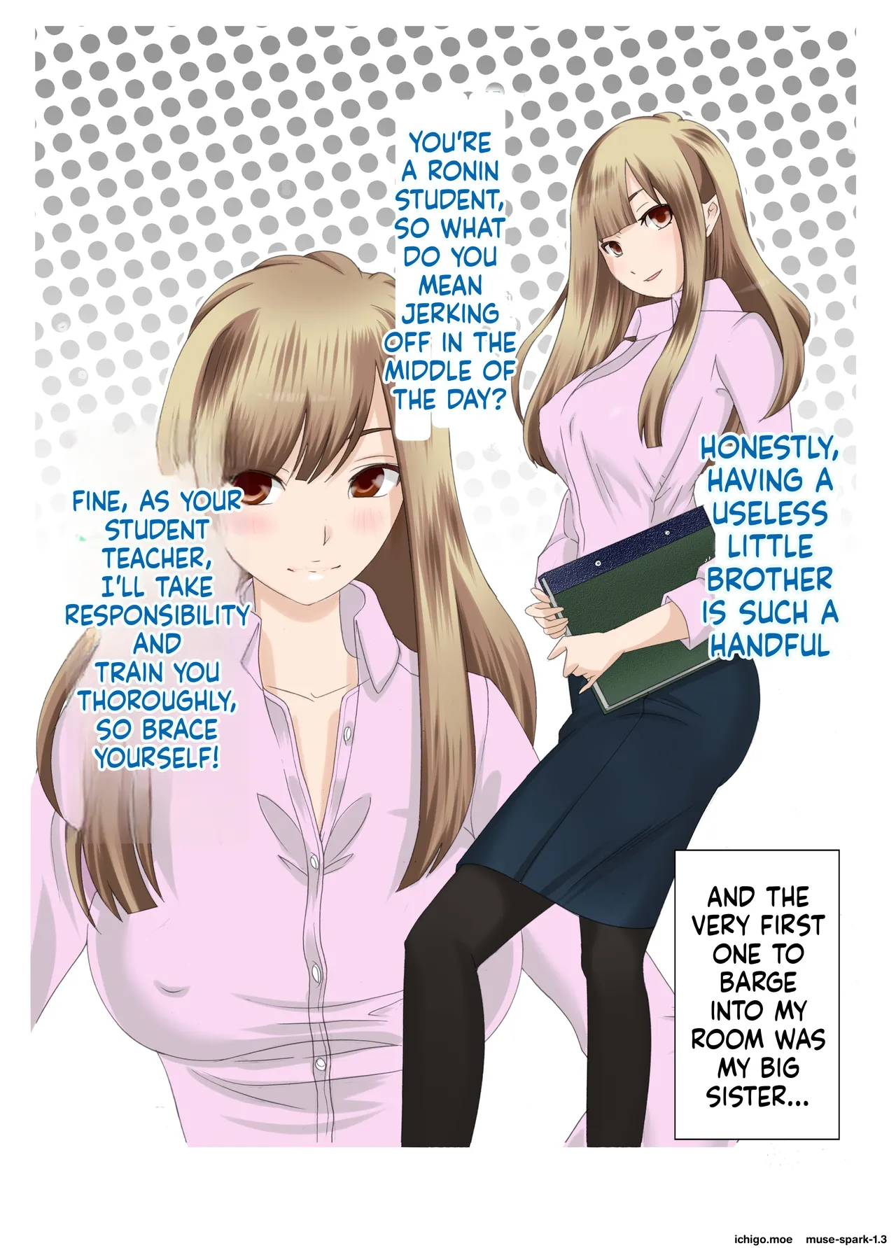 [Fuuga]Hatsujou Kazoku x Oneechan ga Onanie Tetsudatte Ageru | My Big Sister Helps Me Masturbate: The Lewd Family in Heat Chapter[English] Page 8