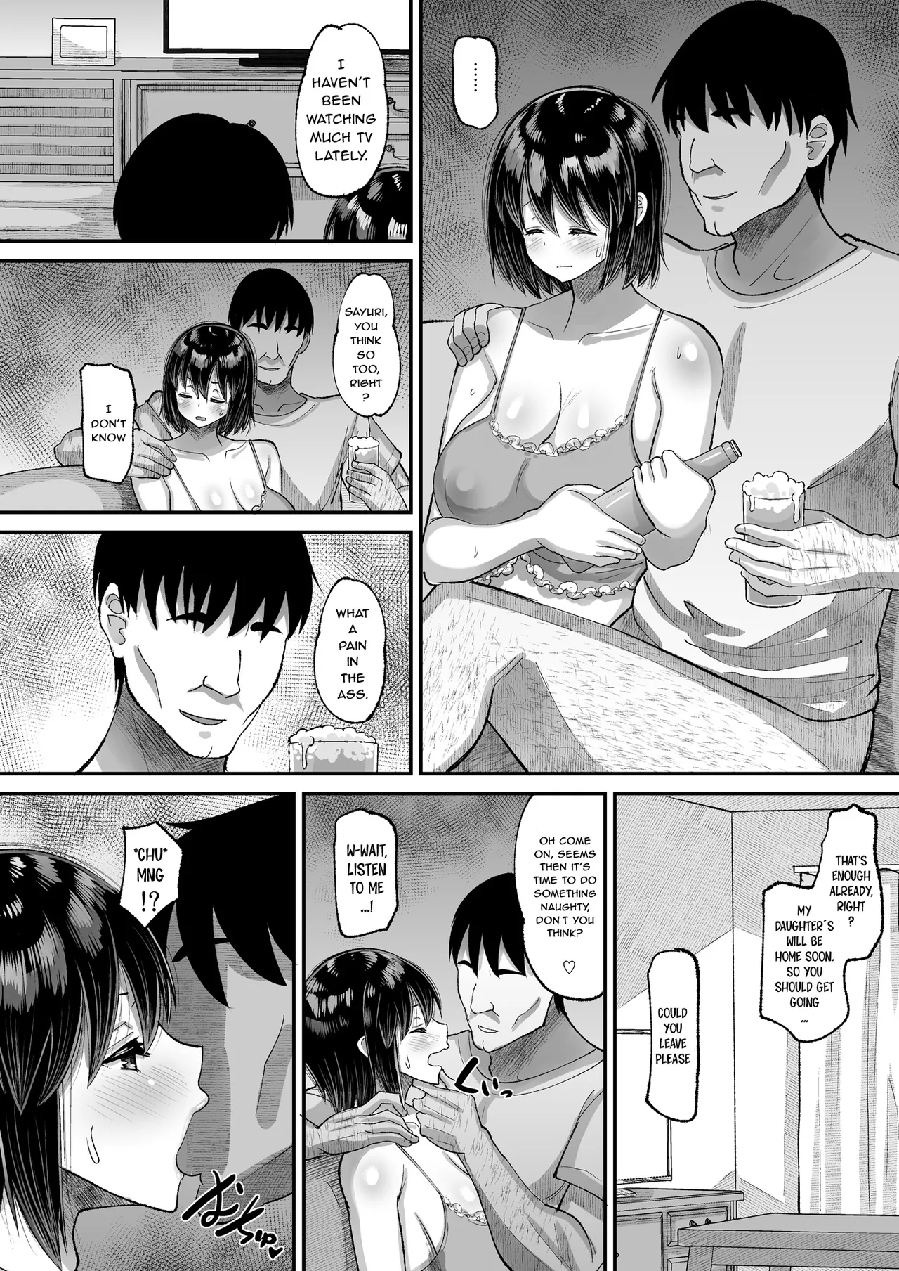 [AMP (Norakuro Nero)]Kichiku Kyoushi ni Otosareta Boku no Seitokaichou 3[English] [NachasGrandes] [Digital] Page 8
