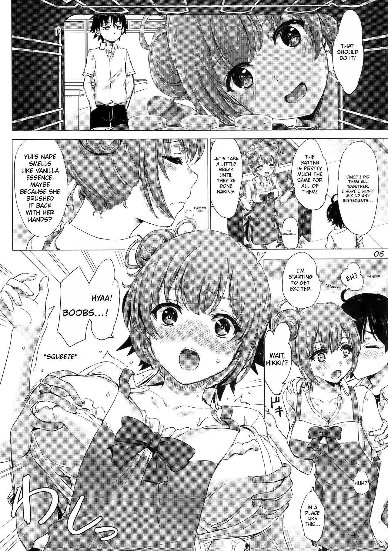 (C94) [studio A (Inanaki Shiki)]Apron Gahama-san wa Yokujouchuu. - Rough sex with Yui wearing an apron. | Rough sex with Yui wearing an apron.(Yahari Ore no Seishun Love Come wa Machigatteiru.) [English] Page 5