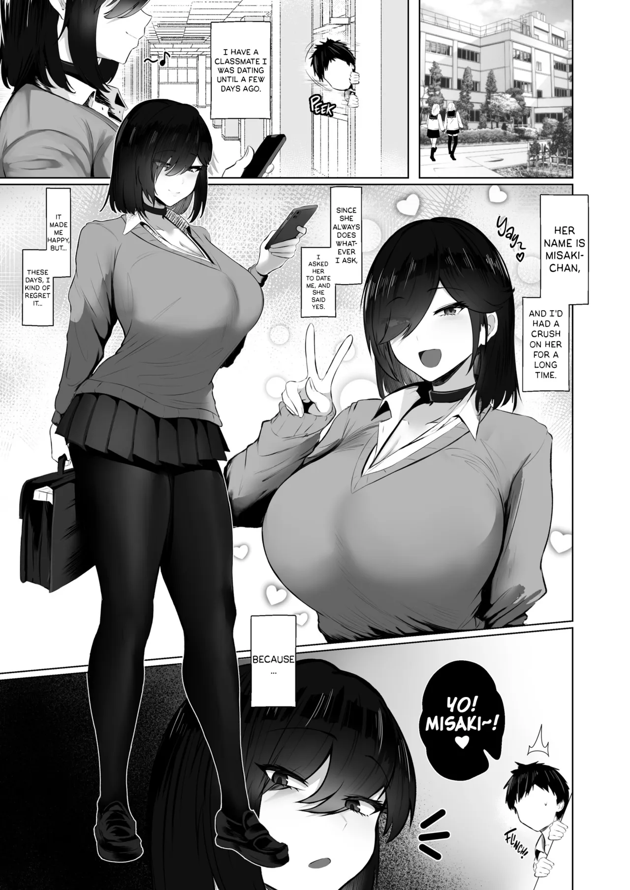 [Jacky (Jakky)]Donna Onegai demo Kiite Kureru Doukyusei to Tsukiattara Noumiso Hakai Sareta Ohanashi 2 | The story of how I was mind fucked when I went out with my classmate that listens to any request 2(Part 1-3,12-14) [English][SFX][JEdits] Page 2