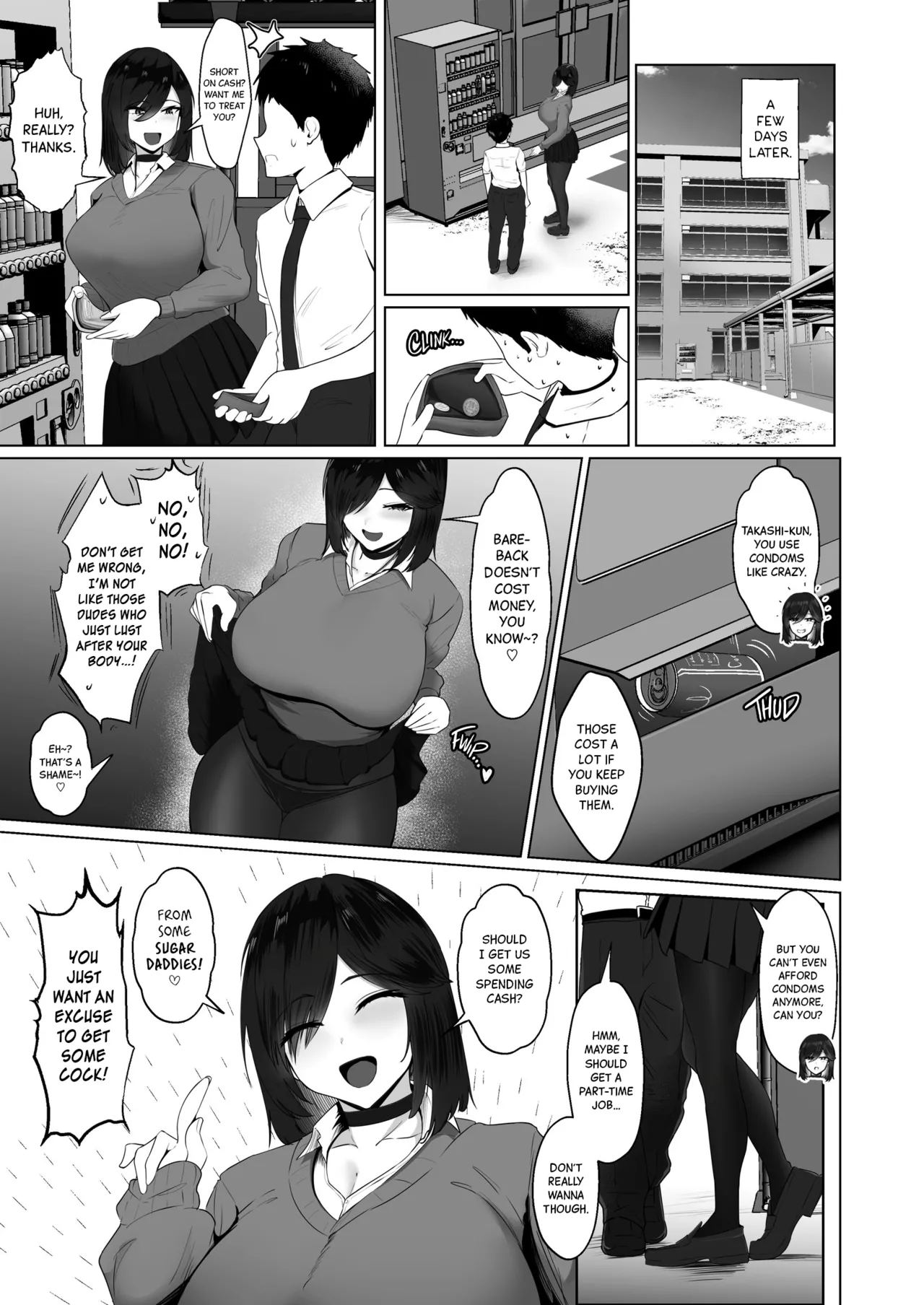 [Jacky (Jakky)]Donna Onegai demo Kiite Kureru Doukyusei to Tsukiattara Noumiso Hakai Sareta Ohanashi 2 | The story of how I was mind fucked when I went out with my classmate that listens to any request 2(Part 1-3,12-14) [English][SFX][JEdits] Page 24
