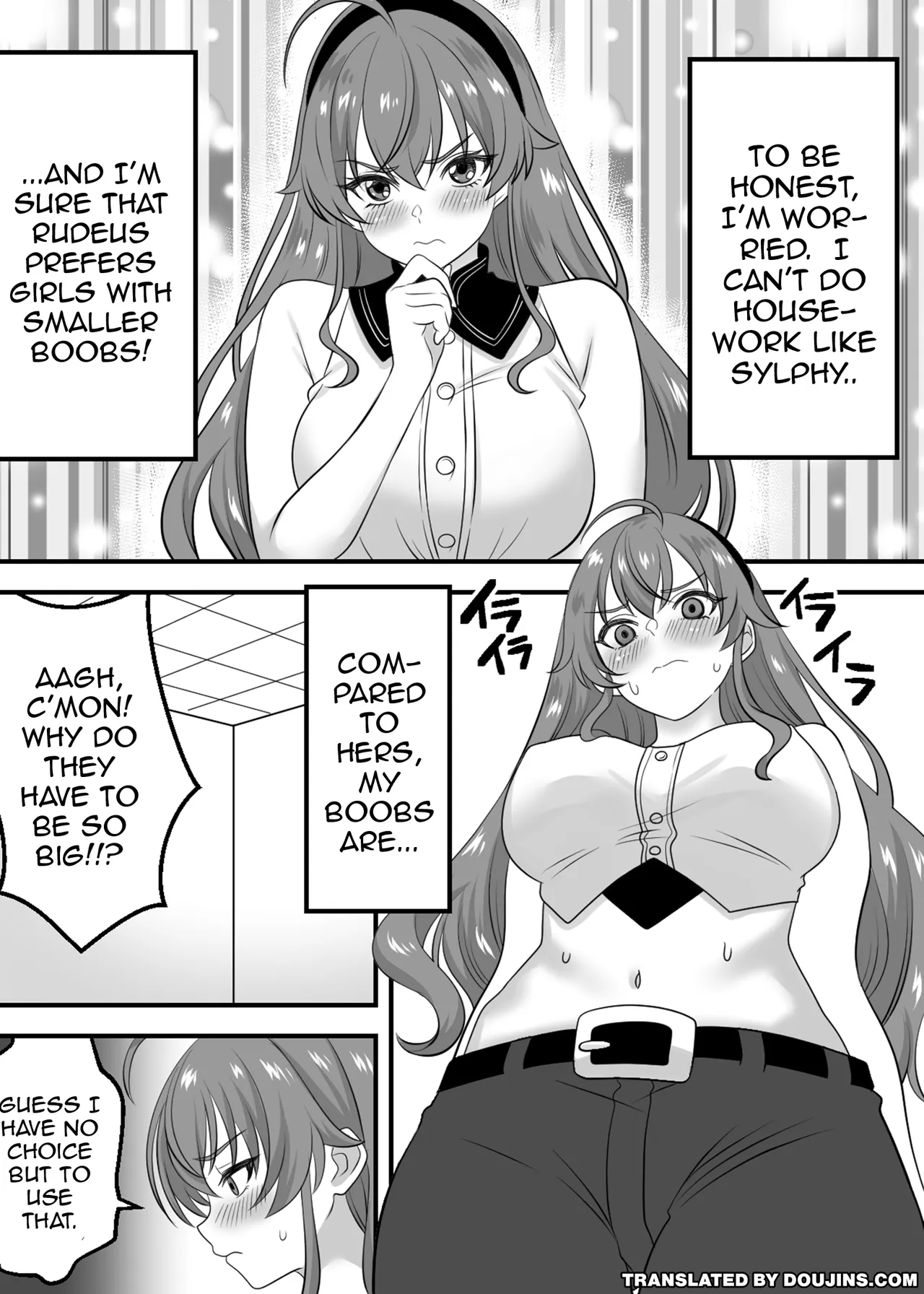 [Hamachi Tomosaku]Zecchou Tensei Isekai Ittara Eris to Biyaku de Kando 500-bai no Chikubi Iki | Climax Reincarnation - After I Reincarnated in Another World I Gave Eris an Aphrodisiac and Made Her Cum From Her 500x More Sensitive Nipples[English] {Doujins.com} Page 2