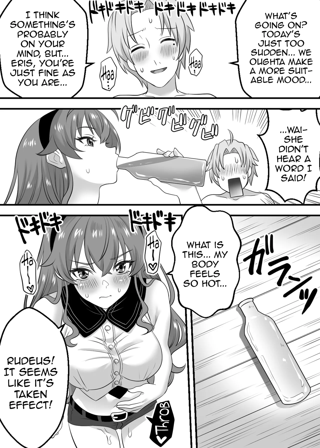 [Hamachi Tomosaku]Zecchou Tensei Isekai Ittara Eris to Biyaku de Kando 500-bai no Chikubi Iki | Climax Reincarnation - After I Reincarnated in Another World I Gave Eris an Aphrodisiac and Made Her Cum From Her 500x More Sensitive Nipples[English] {Doujins.com} Page 5
