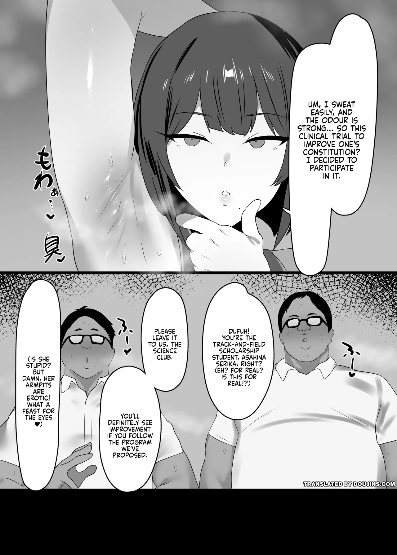 [Kusa Soda (DaRoon5)]Mesushuu Kaizen Science | Bitch Smell Enhancing Science[English] {Doujins.com} [Digital] Page 3
