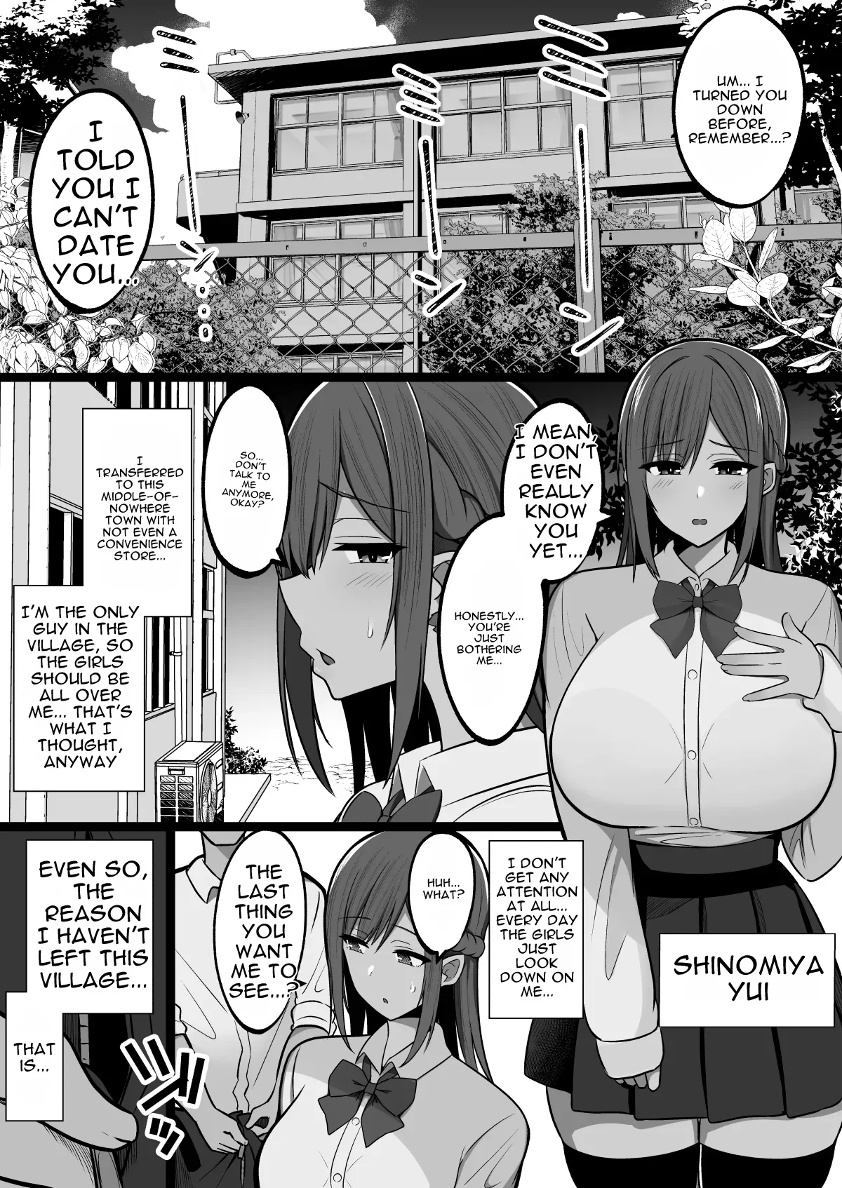 [Cinnamon Tou (Cinnamon)]Bokki Misetsuke Iinari Mura ~ Bokki Chinpo o Misetsukereba Nandemo iu Koto Kiite Kureru Mura | The Do-Anything Erection-Show Village ~ The Village That Obeys Anything When You Flash Your Hard Dick[English] Page 3