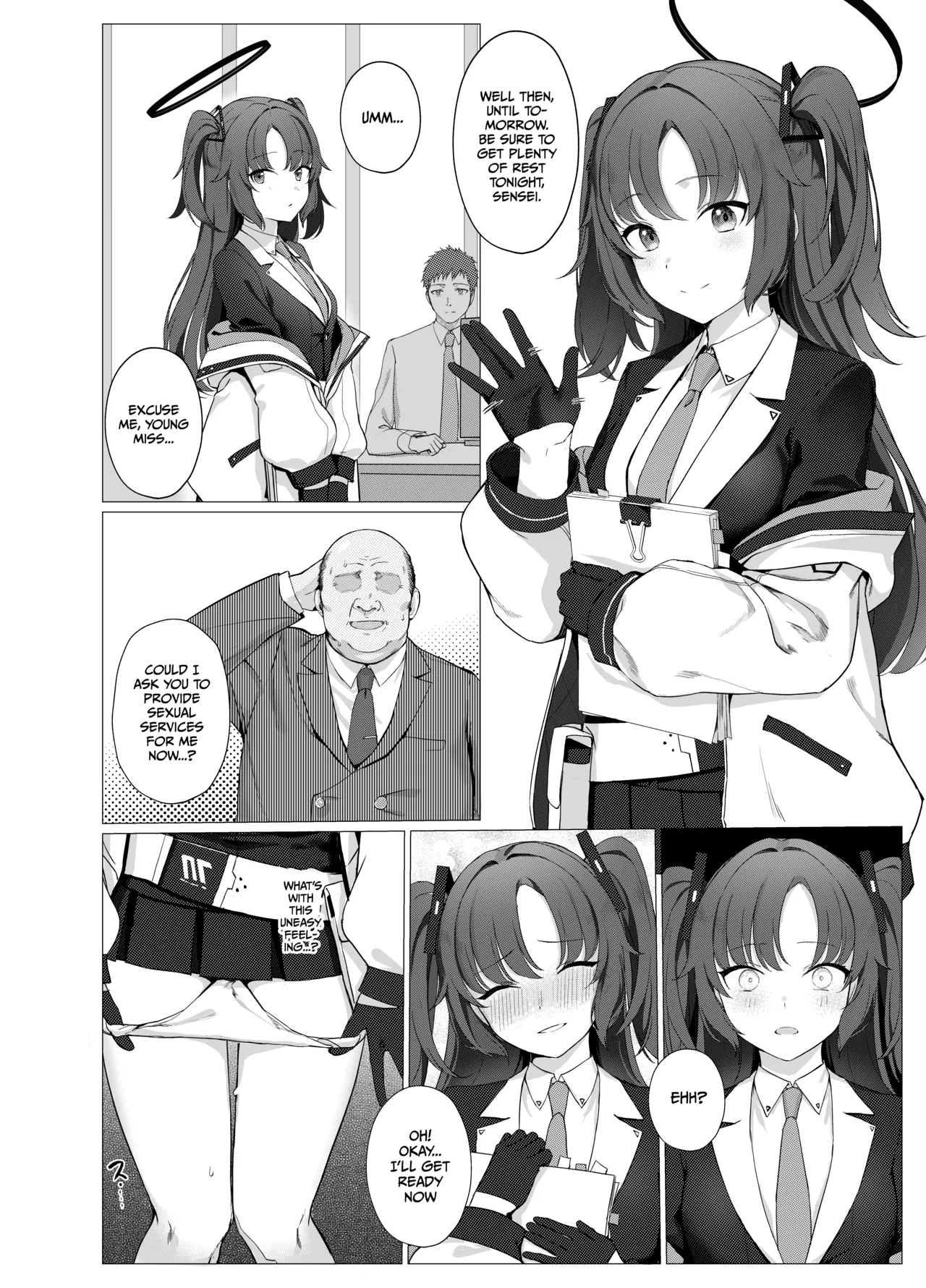 [Usagihara-sen (Usagihara Kuro)]Gimu Sei Houshi Gakuen Toshi Kivotos: Yuuka's part only(Blue Archive) [English] [Gagak_Ireng] [Digital] Page 3