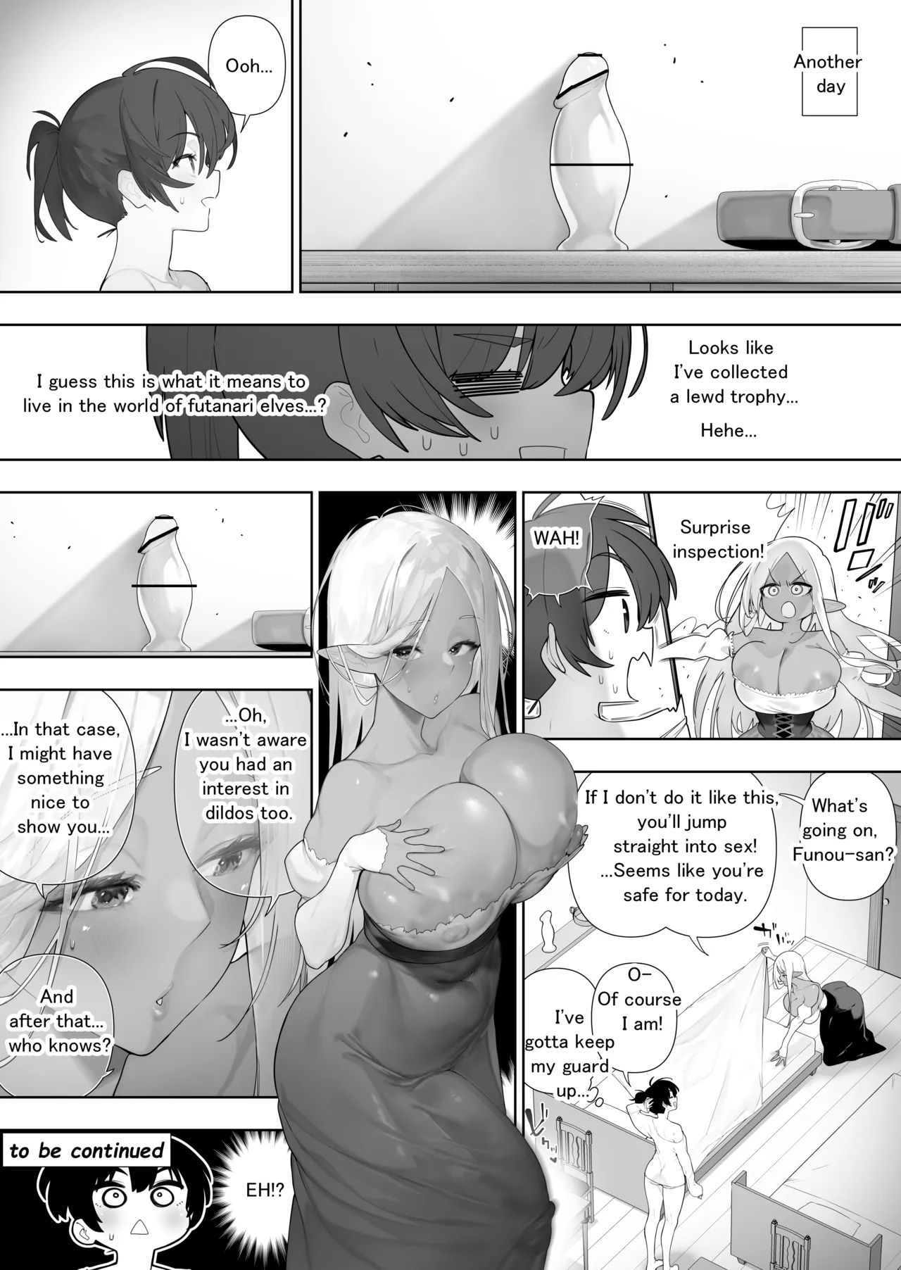 [Kawakami Masaki]Futanari no Elf Ch. 43 Page 12
