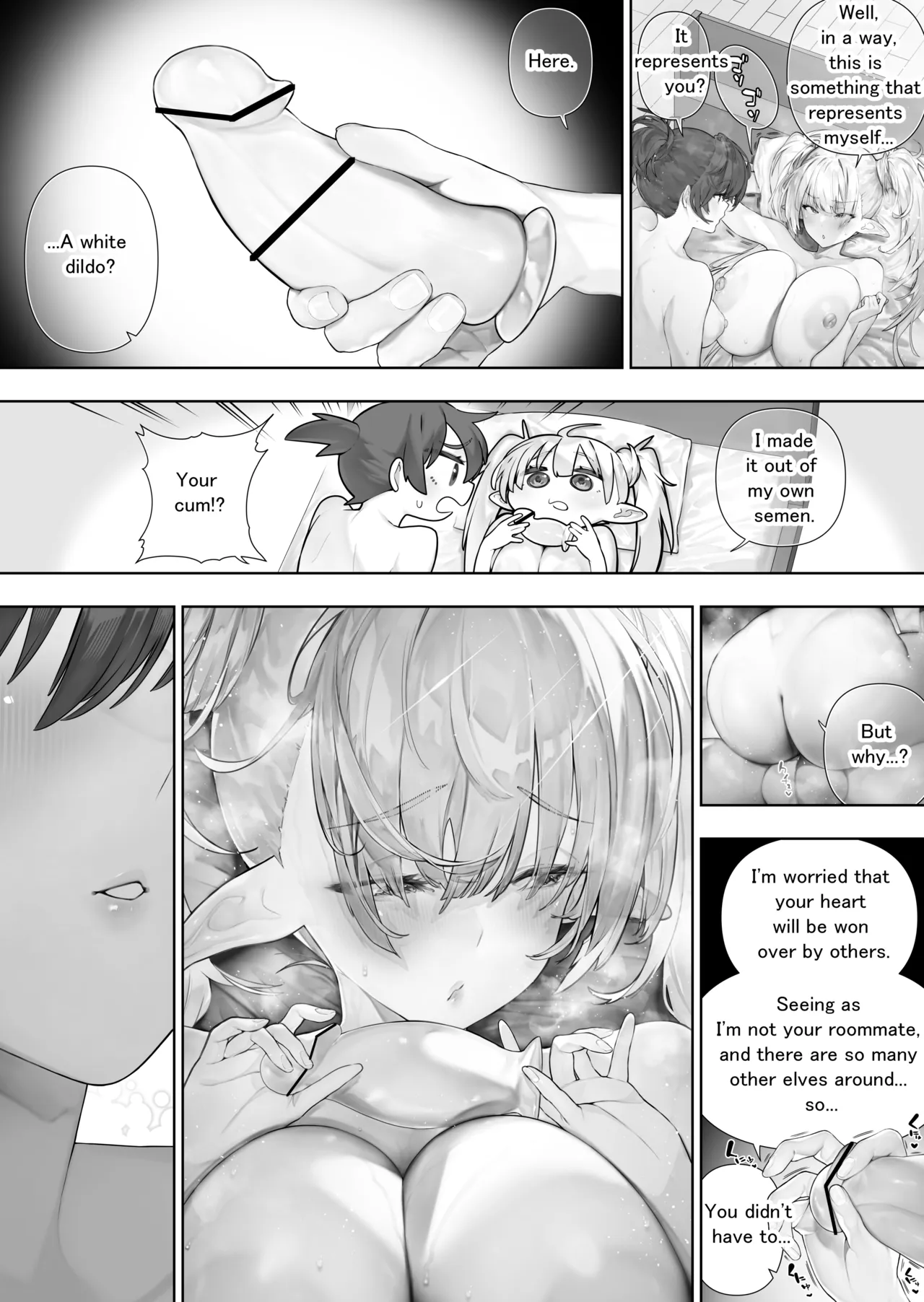 [Kawakami Masaki]Futanari no Elf Ch. 43 Page 3