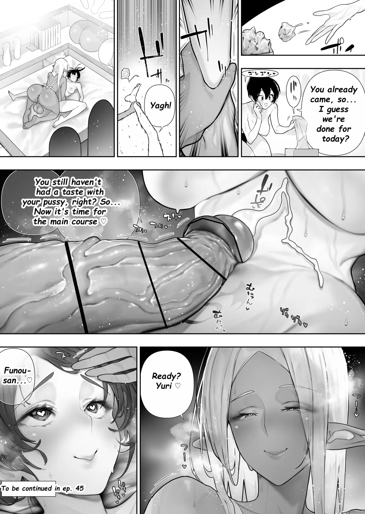 [Kawakami Masaki]Futanari no Elf Ch. 44 Page 48