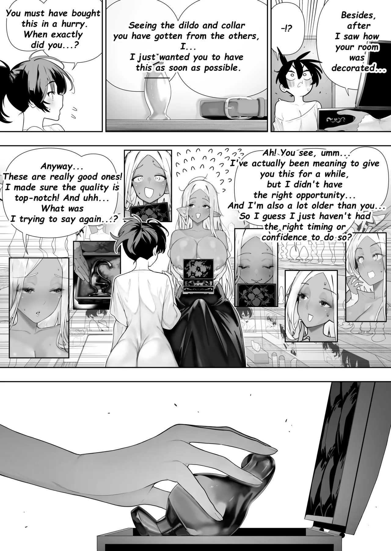 [Kawakami Masaki]Futanari no Elf Ch. 44 Page 8