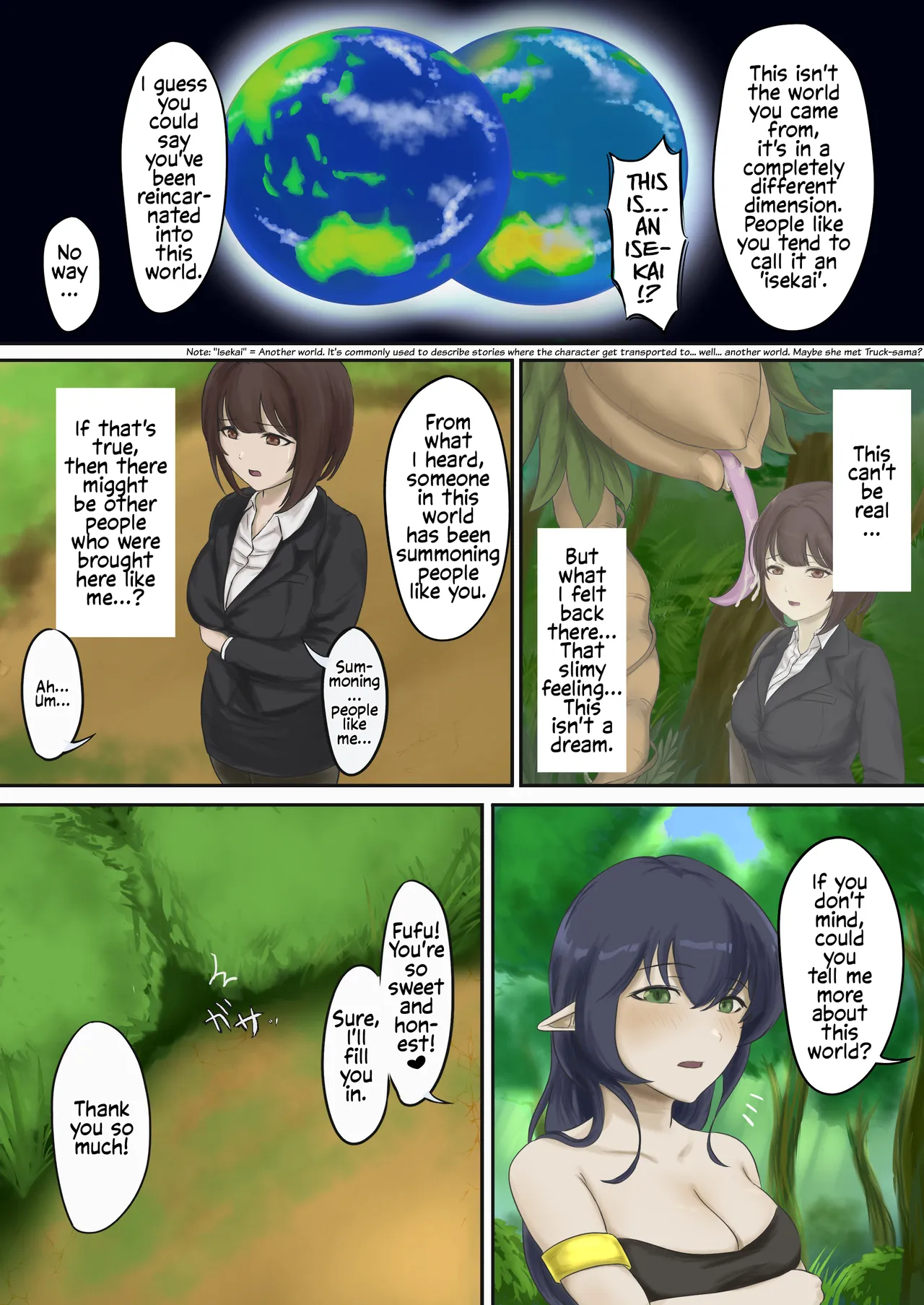 [SABUROMANTEI (flexible pain)]Reborn as Prey - Jakuniku Tensei[English] Page 8