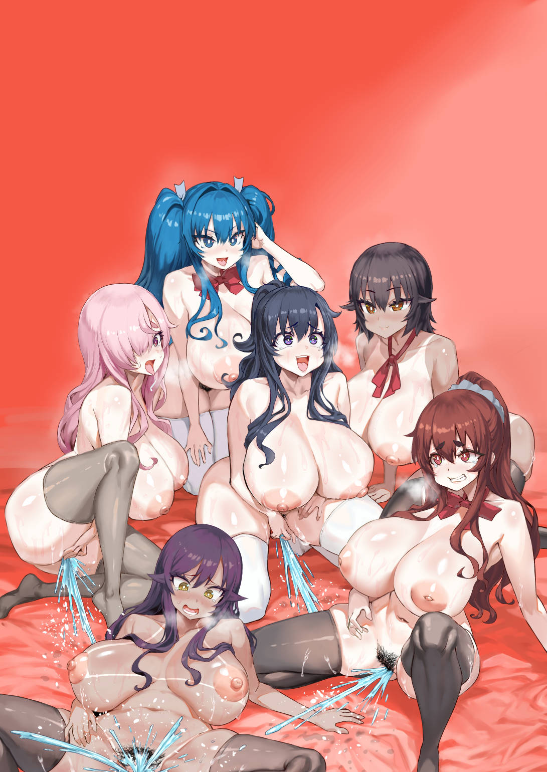 [Saikura Noushu]Dekachin ni Nattara Osananajimi to Sono Tomodachitachi ga Hatsujoushite Harem ni Natta!! Densetsu Soushuuhen! Page 410