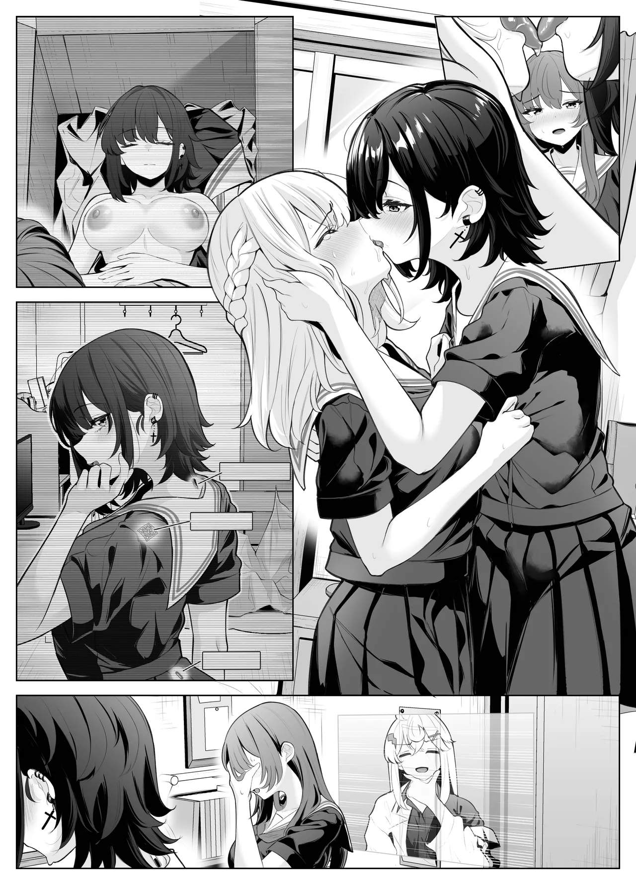 [Kuroshiba Suko (Marbin)]TS Onii-chan ~Ecchi na Jisshou Jiken de Kanzen Mesu Ochi o Jinin suru Hanashi~ Page 68