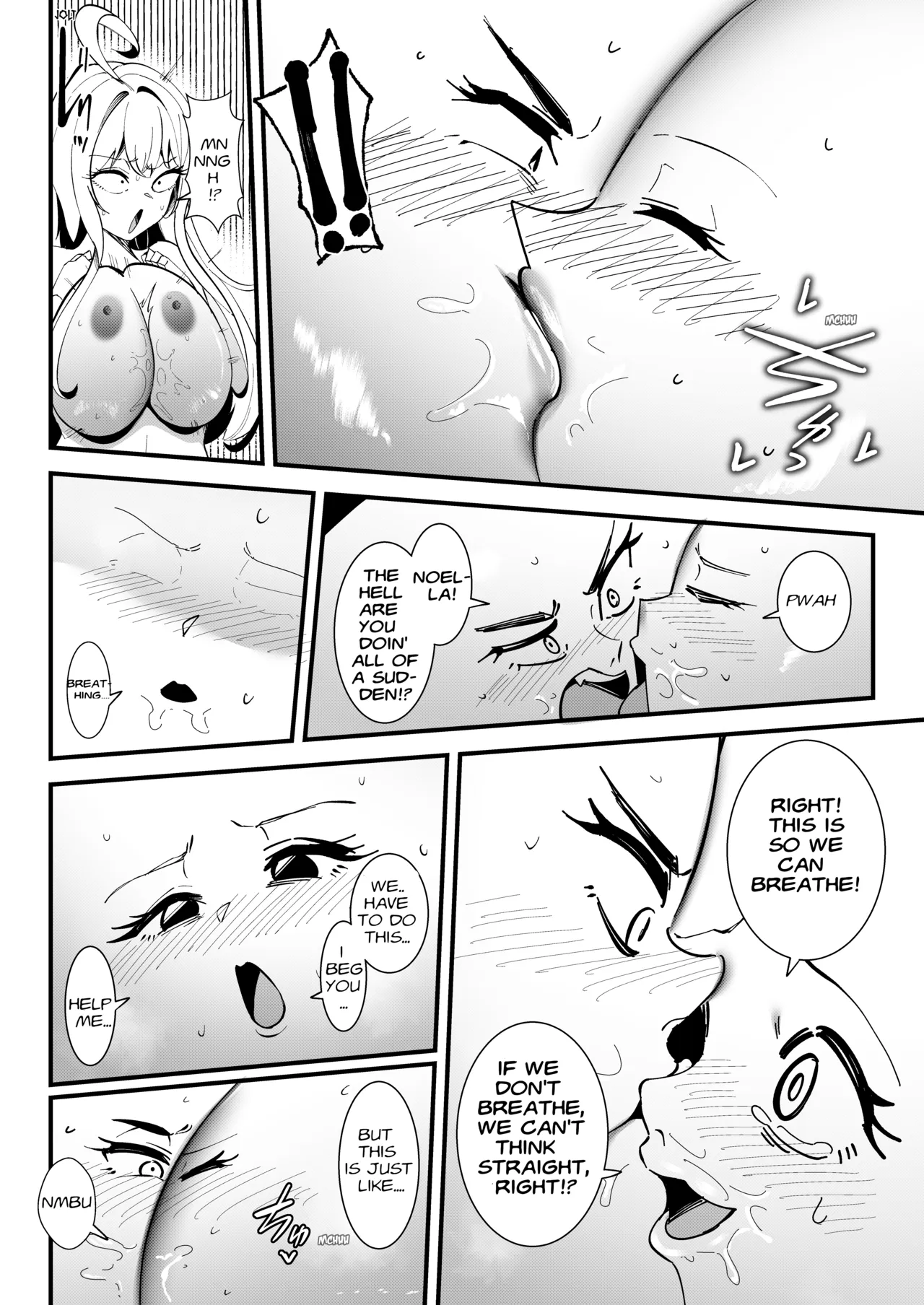 [Ijou Shiniki (Totorina)]Half Slime Elf no Kyuushuu Nyuuka ~Nakanaori Shita Shunkan ni Tokeru Onna Kenshi to Onna Majutsushi no Matsuro~ | The Half Slime Elf's Absorptive Boobification -- The Tragic End of the Swordswoman and Mage Who Melt Away the Moment They Reconcile[English] [Absorved] Page 27