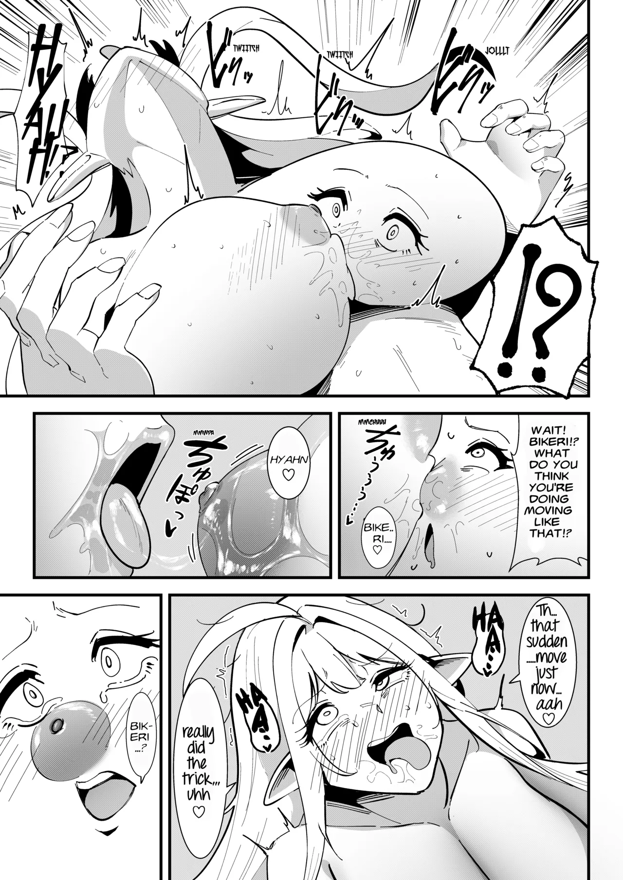 [Ijou Shiniki (Totorina)]Half Slime Elf no Kyuushuu Nyuuka ~Nakanaori Shita Shunkan ni Tokeru Onna Kenshi to Onna Majutsushi no Matsuro~ | The Half Slime Elf's Absorptive Boobification -- The Tragic End of the Swordswoman and Mage Who Melt Away the Moment They Reconcile[English] [Absorved] Page 30