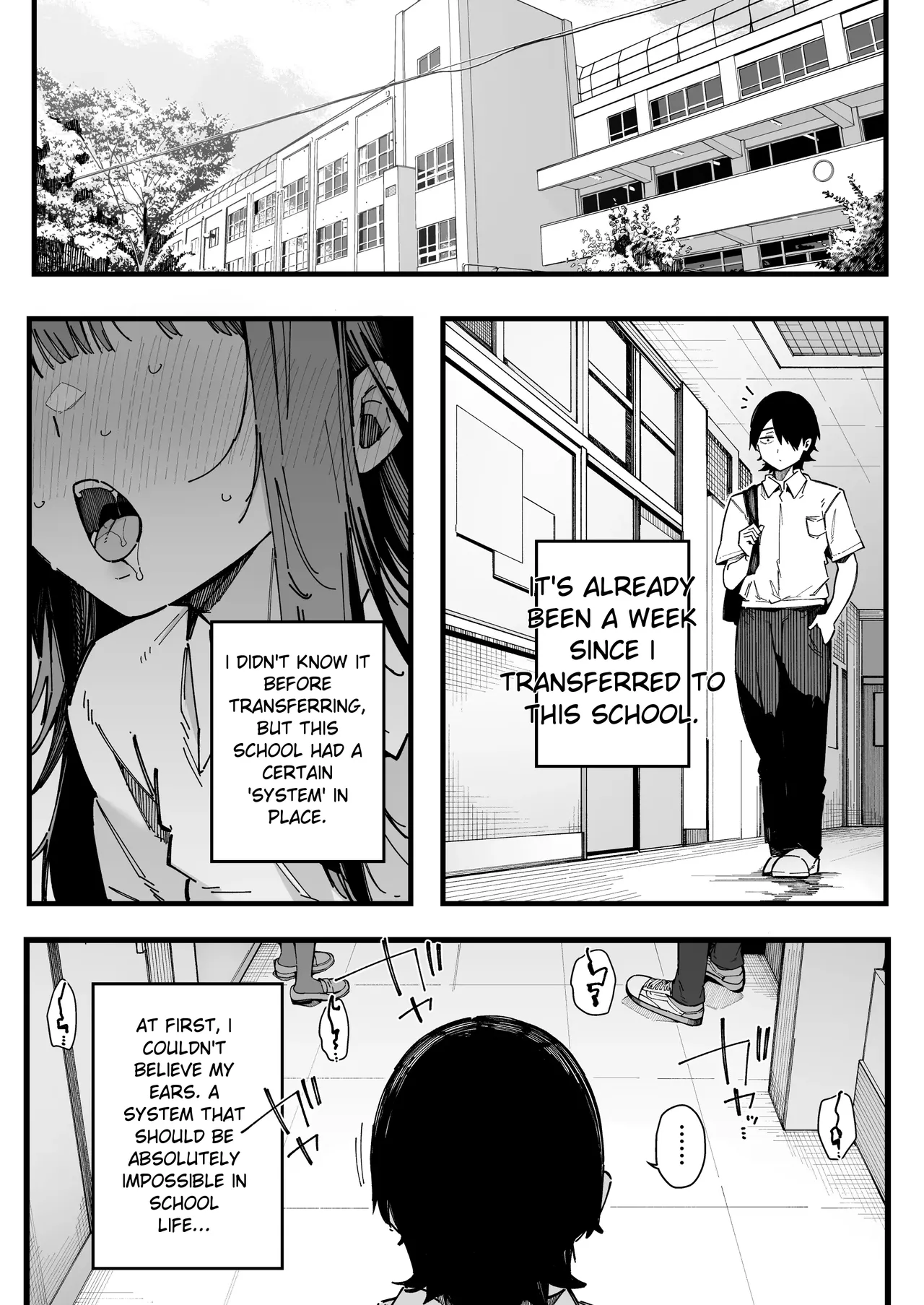 [BlossomSphere (Sakurayu Hal)]A story about how I ended up being in charge of satisfying the sexual desires of the female students at my new school.[English] [MTL] [Digital] Page 2