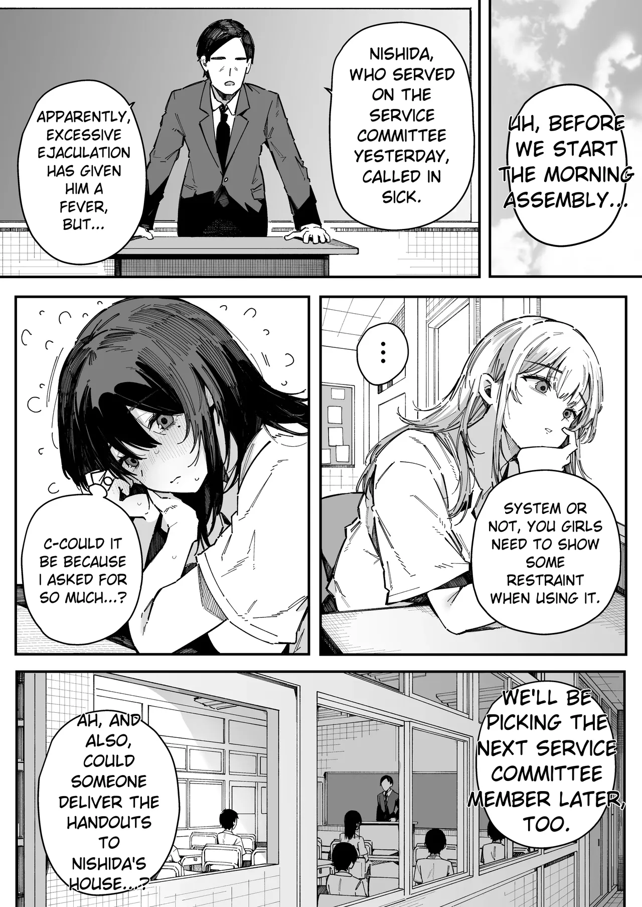 [BlossomSphere (Sakurayu Hal)]A story about how I ended up being in charge of satisfying the sexual desires of the female students at my new school.[English] [MTL] [Digital] Page 61