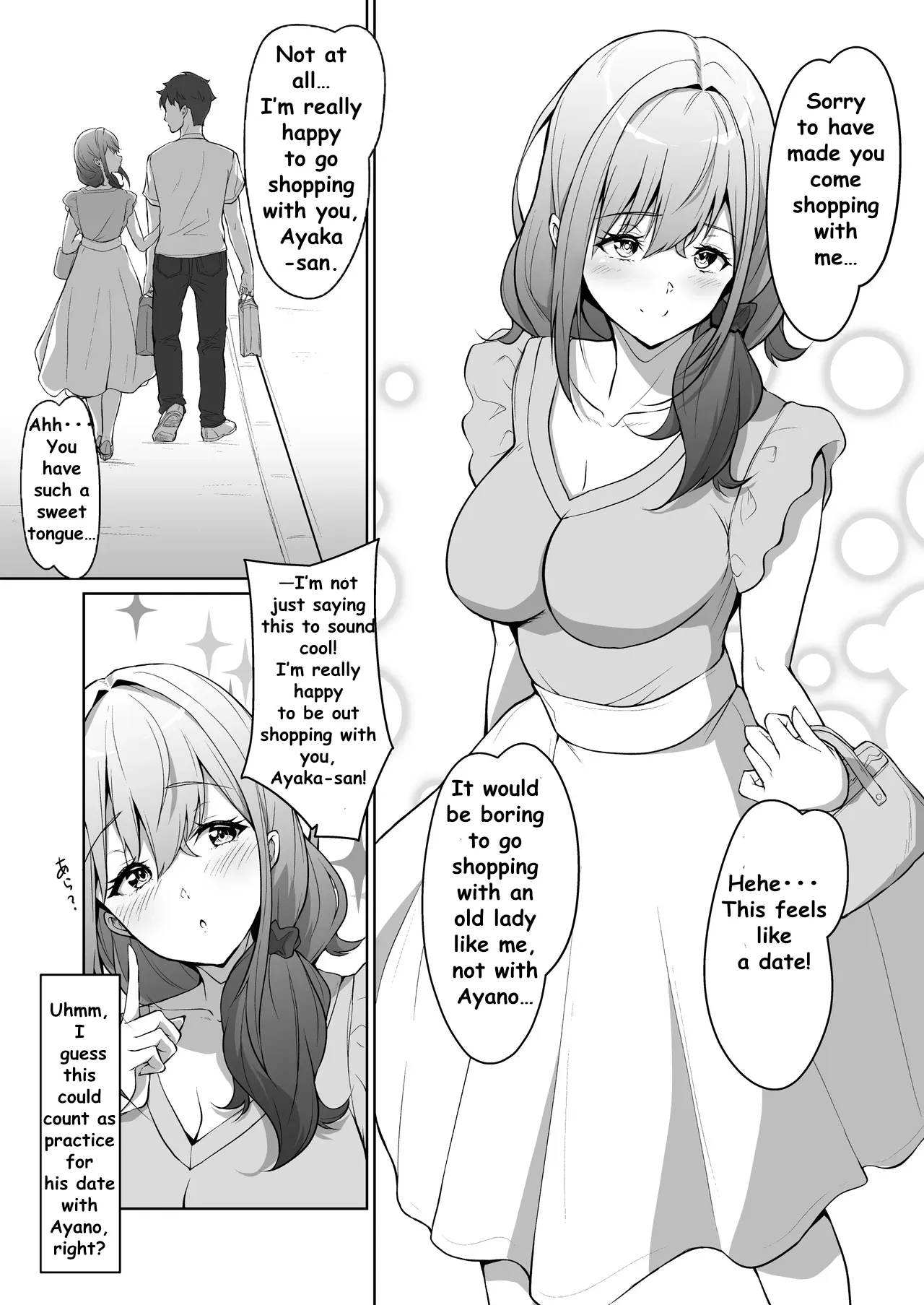 MY CHILDHOOD FRIEND WASNT THE ONE I LOVED, HER MOM IS MY TRUE LOVE Page 3