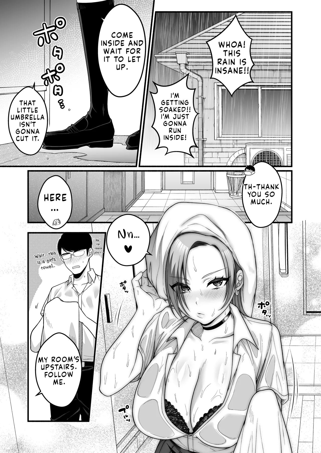 [Xenoms]Otaku-kun ni mo Yarasete kureru Yowayowa Chikubi no Kyonyuu Gal Sudou-san | Sudou-san the Busty Gyaru with Weak Nipples Who Lets Even an Otaku Do It[English] [Digital] Page 9