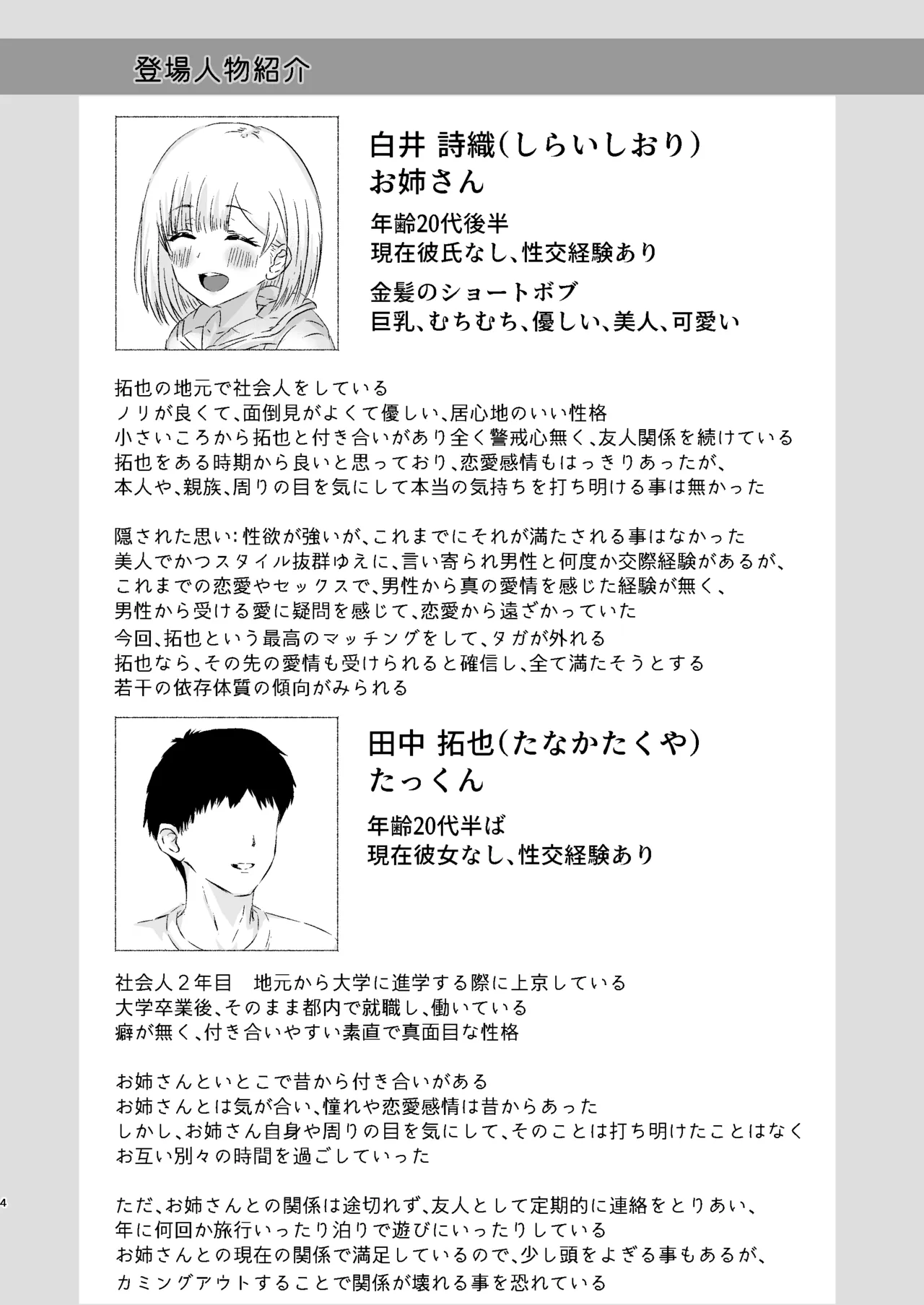 [Umami Club (Noinoshin)]Itoko no Yasashii Onee-san ga Ero Mizugi de Boku o Sasoi Honki Koubi o Suru Mesu to Naru made Page 4