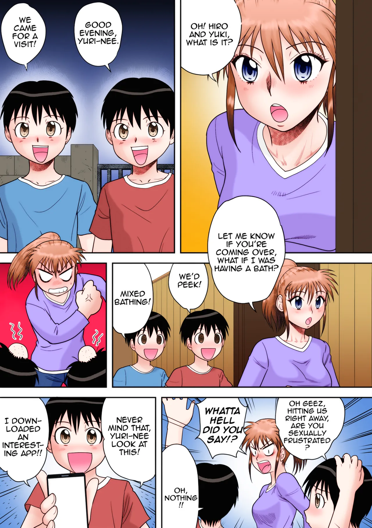 [Gotoh Juan]Gattai! Namahame Kazoku | Penetration! Bare Fucking Family![English] [Amoskandy] [Colorized] [Digital] Page 177