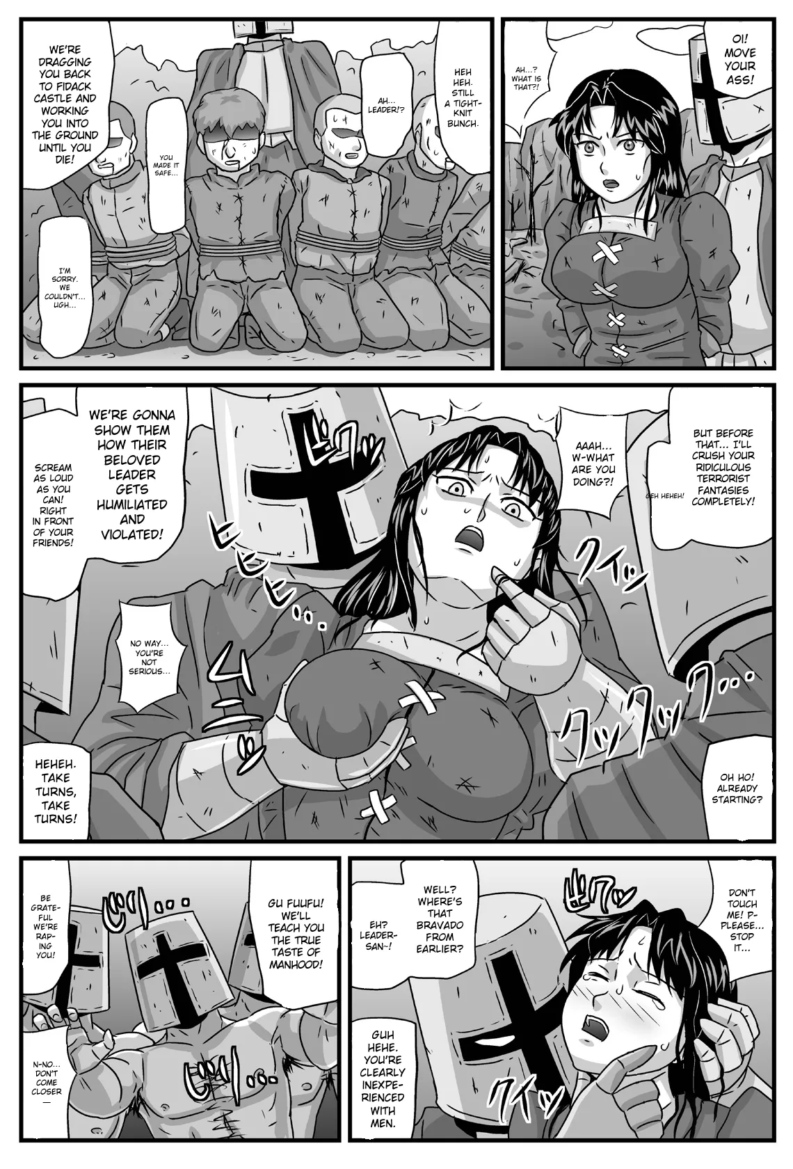 [Amatsukami]Guerrilla no Onna Leader wa Honoo no 26-sai Kurokami Shojo(Tactics Ogre) [English] [MTL] Page 4