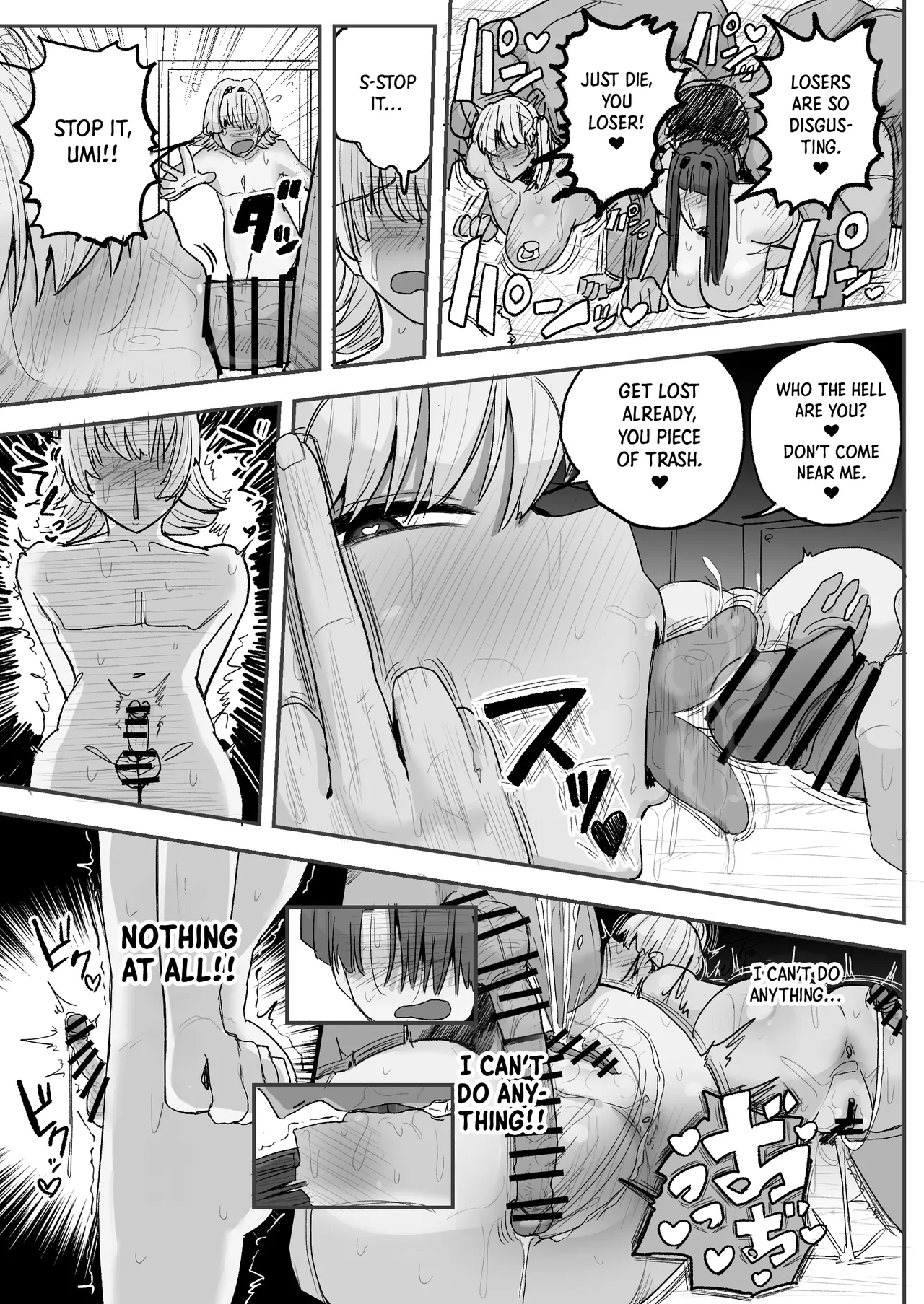 [Circle Cherry Boy (Erai)]Boku no kanojo wa ue no kai no tsuyo osu ni bokobokoni sa rete NTR re chaimashita｜Taken by the Stud Upstairs: How My Girlfriend Got Stolen[English] [Crystallized] [Digital] Page 20
