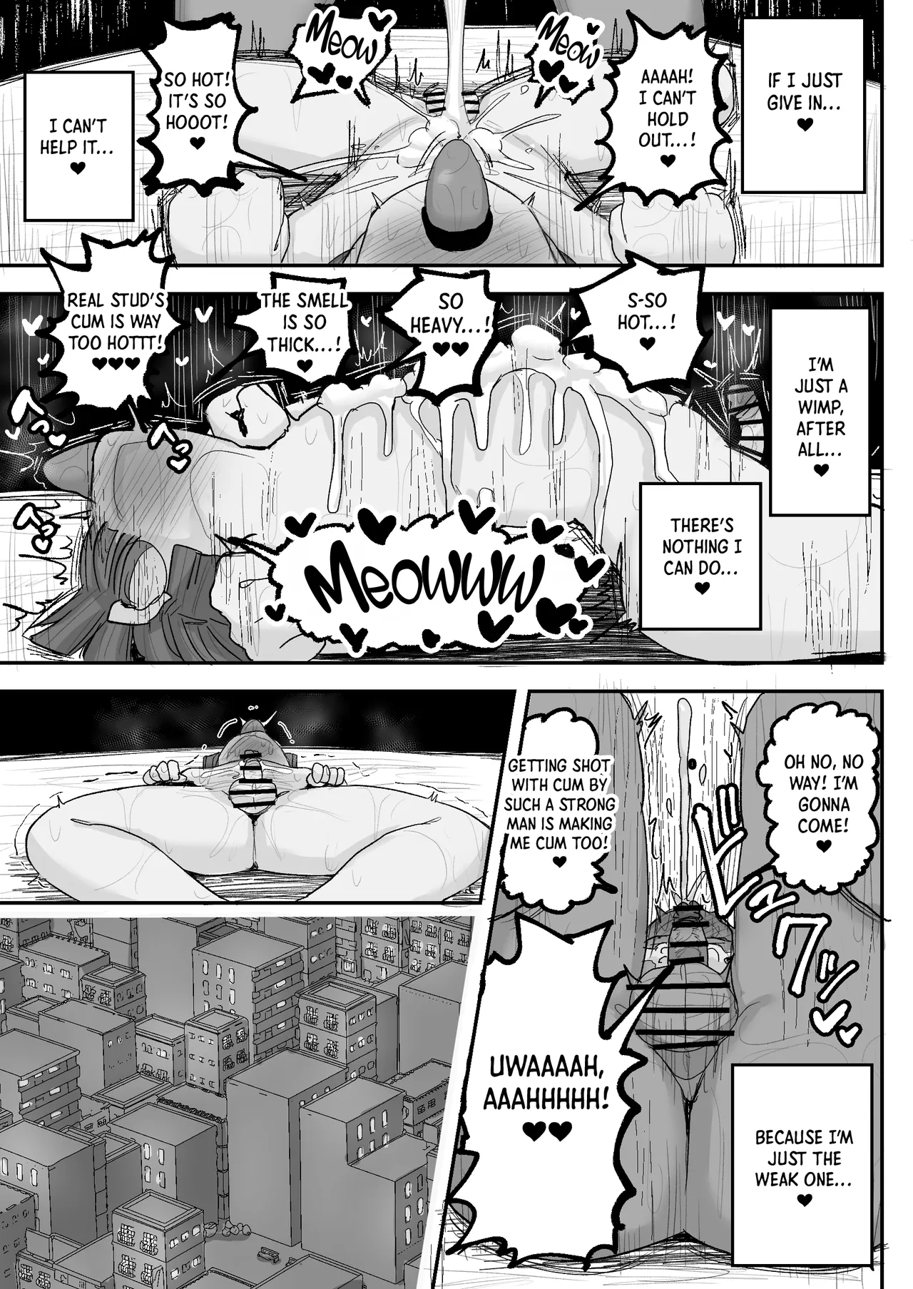 [Circle Cherry Boy (Erai)]Boku no kanojo wa ue no kai no tsuyo osu ni bokobokoni sa rete NTR re chaimashita｜Taken by the Stud Upstairs: How My Girlfriend Got Stolen[English] [Crystallized] [Digital] Page 36
