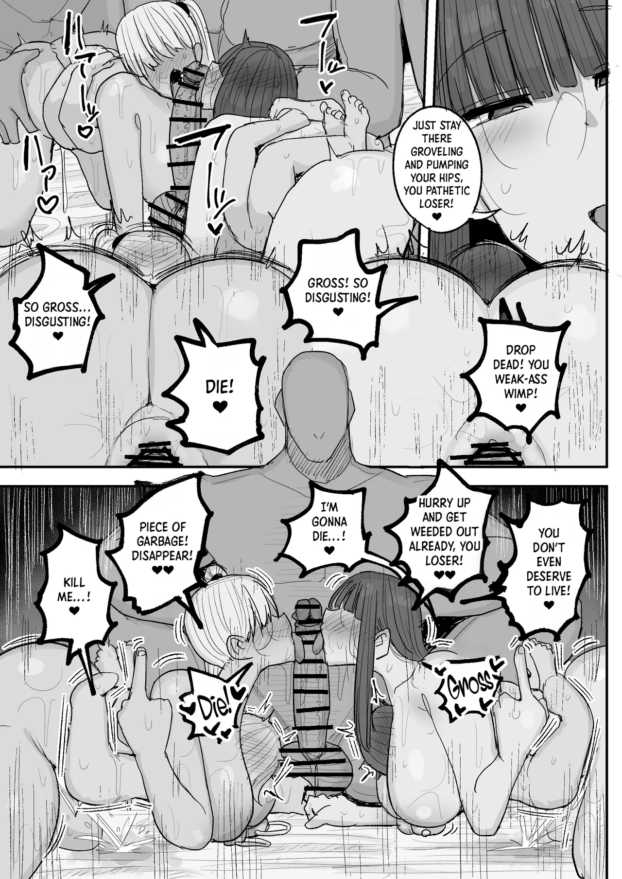 [Circle Cherry Boy (Erai)]Boku no kanojo wa ue no kai no tsuyo osu ni bokobokoni sa rete NTR re chaimashita｜Taken by the Stud Upstairs: How My Girlfriend Got Stolen[English] [Crystallized] [Digital] Page 40