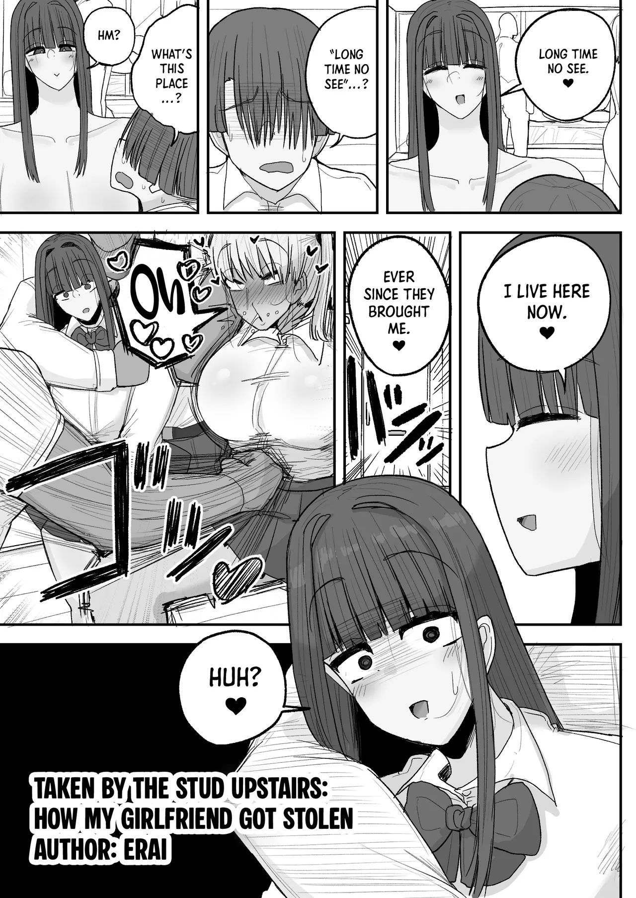 [Circle Cherry Boy (Erai)]Boku no kanojo wa ue no kai no tsuyo osu ni bokobokoni sa rete NTR re chaimashita｜Taken by the Stud Upstairs: How My Girlfriend Got Stolen[English] [Crystallized] [Digital] Page 8