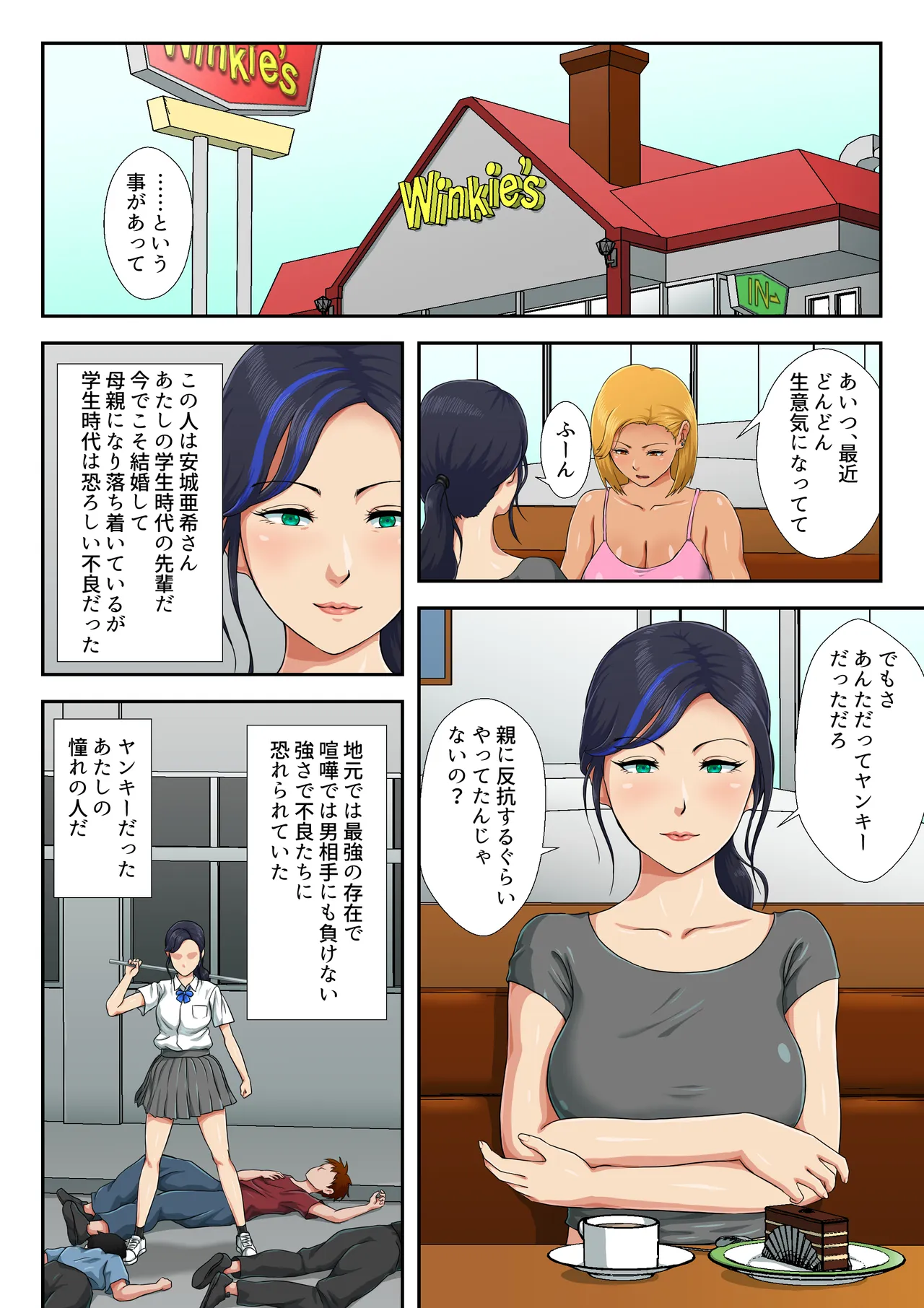 [Kumo no Ito]Moto Yan no haha wa na me raretakunai Page 5