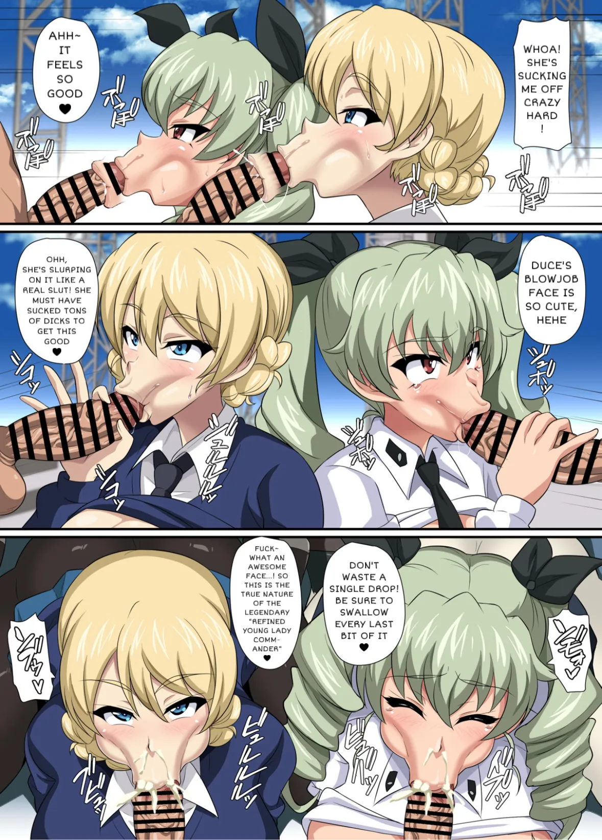 [Nikuniku Anmitsutei (yasuo)]Nukinuki War! | Orgy Battle!(Girls und Panzer) [English] Page 5