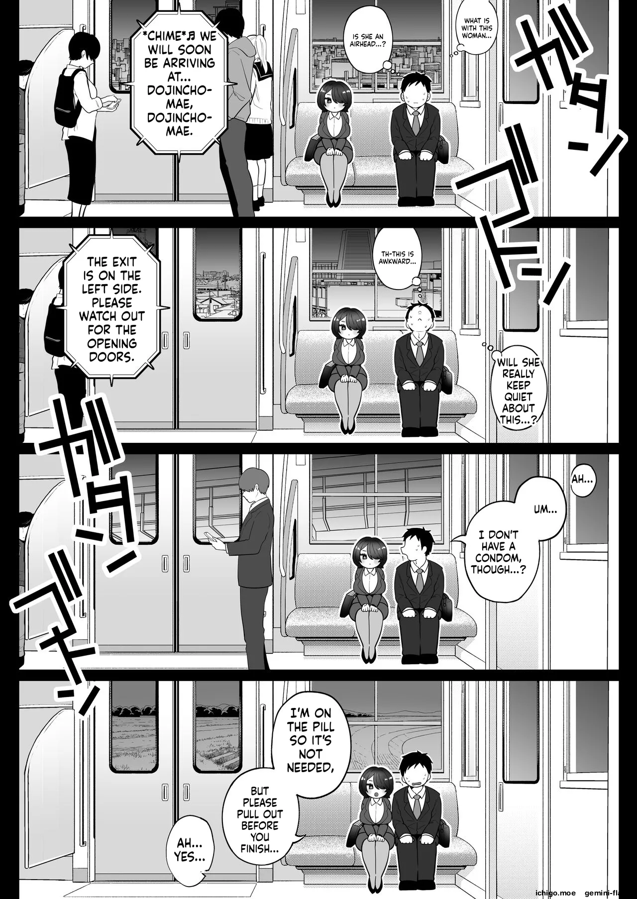 [Nezumi no Haha (Nezumi Nobo)]Jimi-tsuma-san to Gyaru-tsuma-san, Hitozuma Tetsudou Nobori-iki Page 30