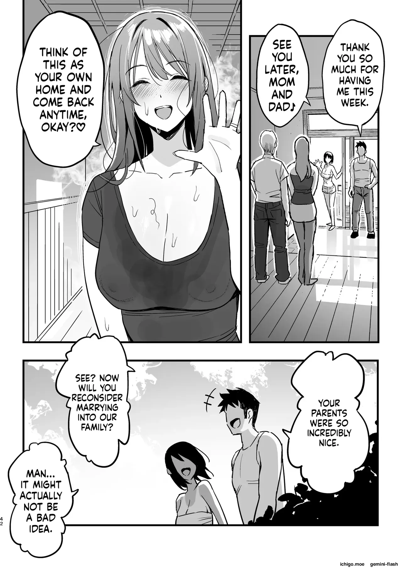 [Surumenium (Taniguchi Daisuke)]Kanojo no Mama wa Mamakatsu no Mama datta. Page 41